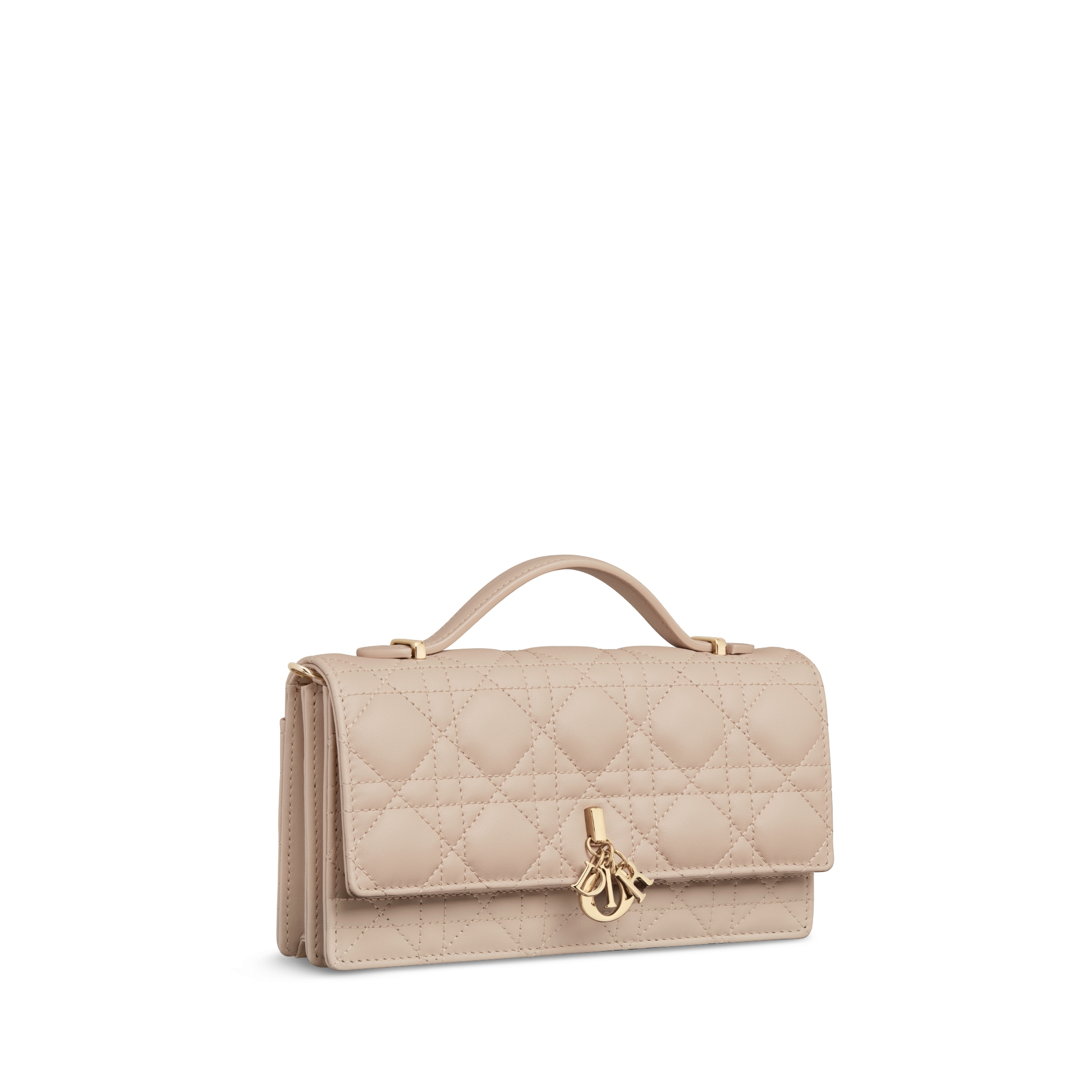 My Dior Mini Bag Powder Beige Cannage Lambskin E03