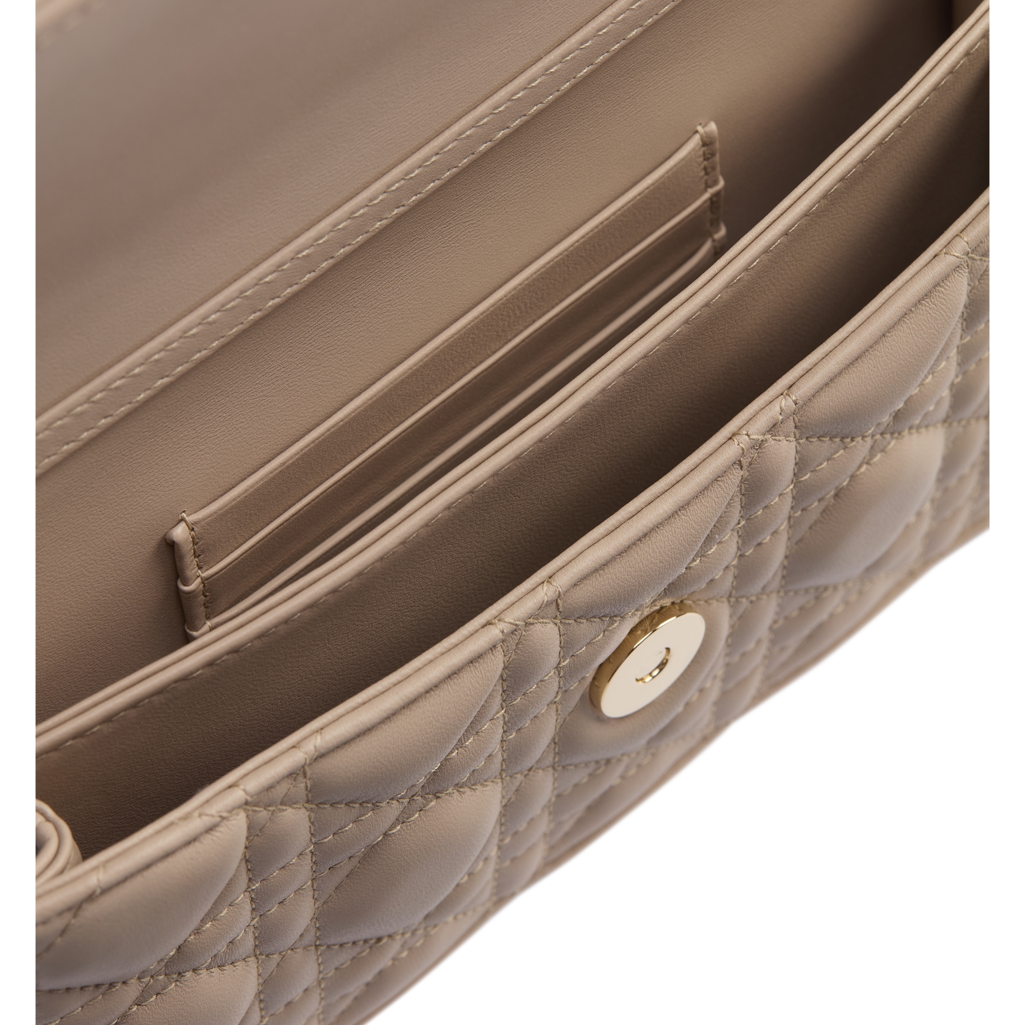 My Dior Mini Bag Powder Beige Cannage Lambskin E06