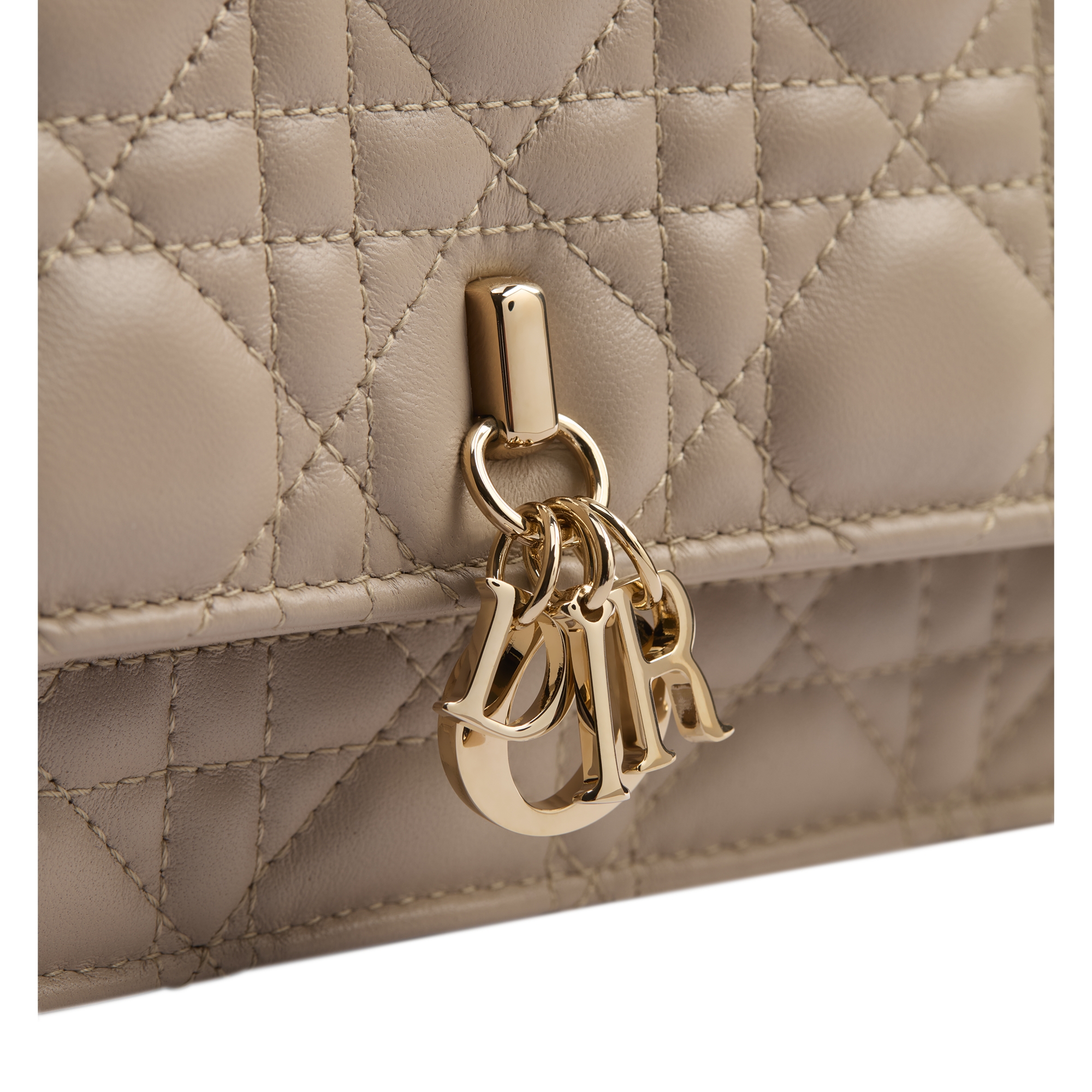 My Dior Mini Bag Powder Beige Cannage Lambskin E10