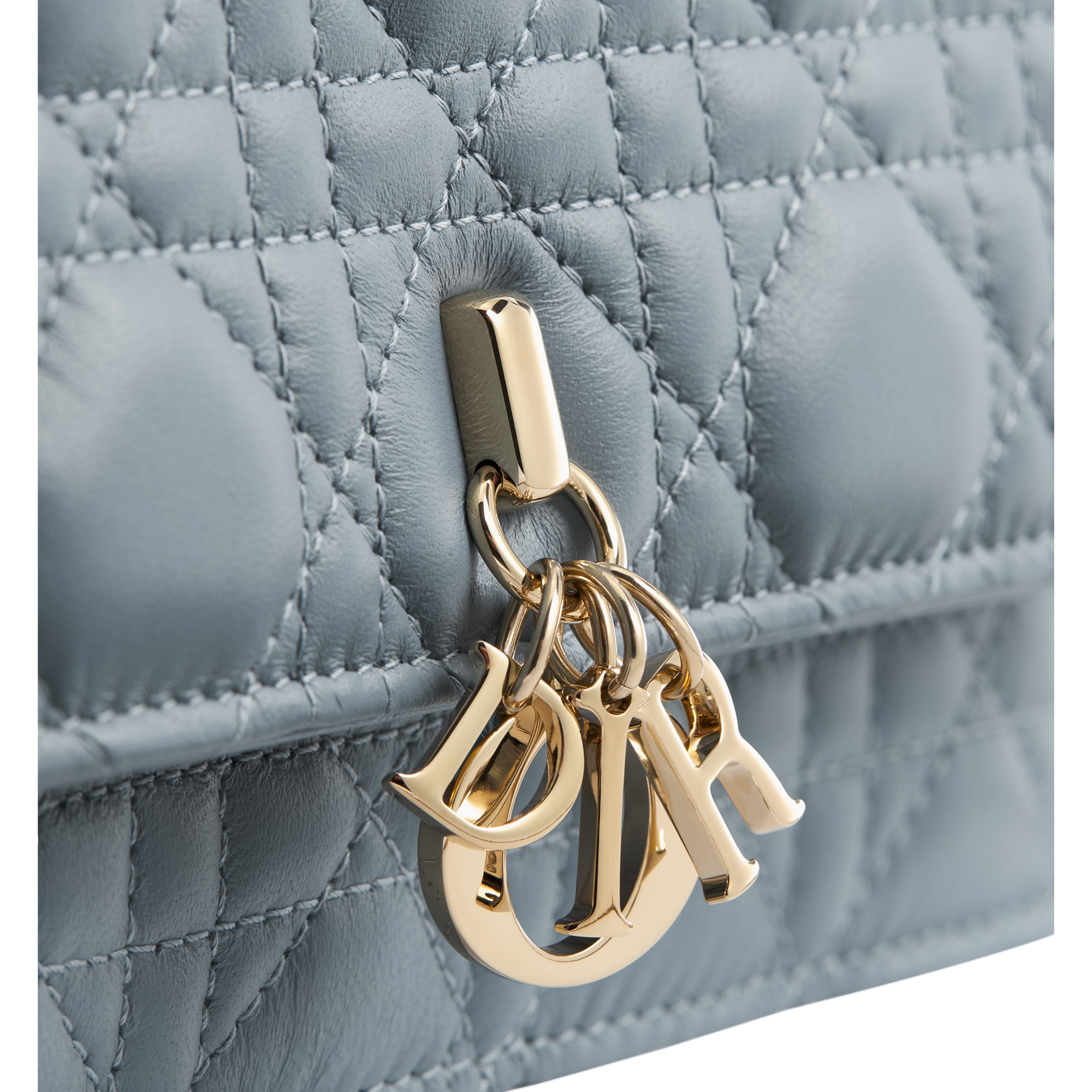 My Dior Mini Bag Cloud Blue Cannage Lambskin E09