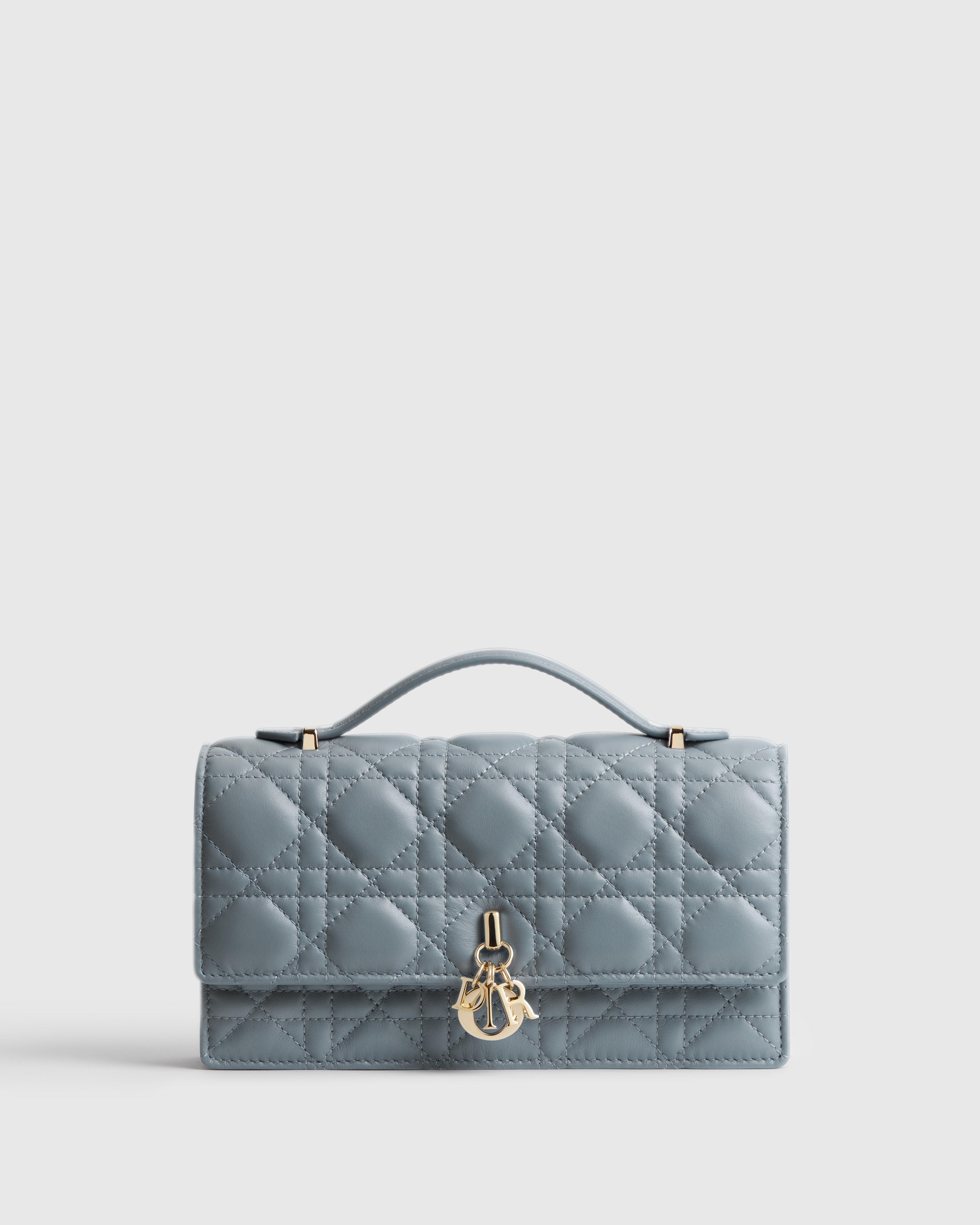 My Dior Minitasche Cannage Lammleder in Wolkenblau E01