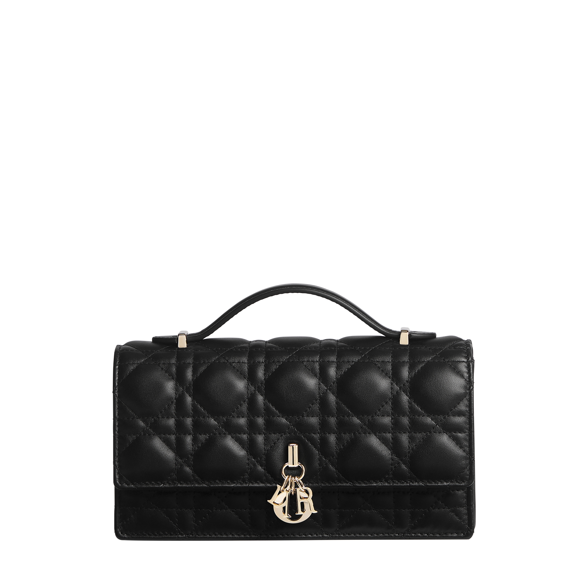  Black Cannage Lambskin