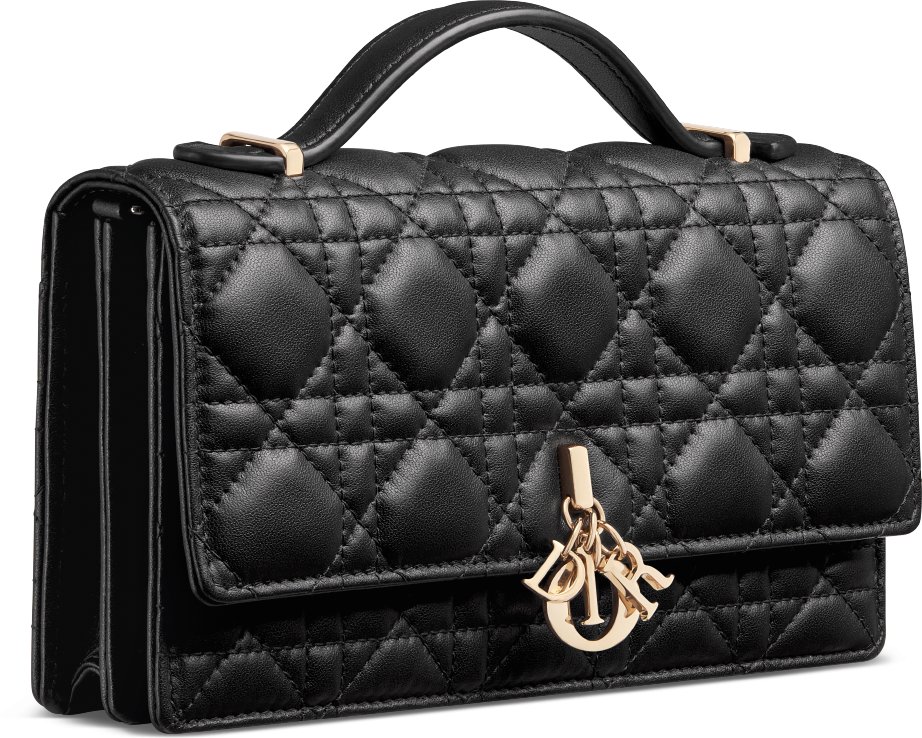 Minibolso My Dior aria_threeQuarterClosedView