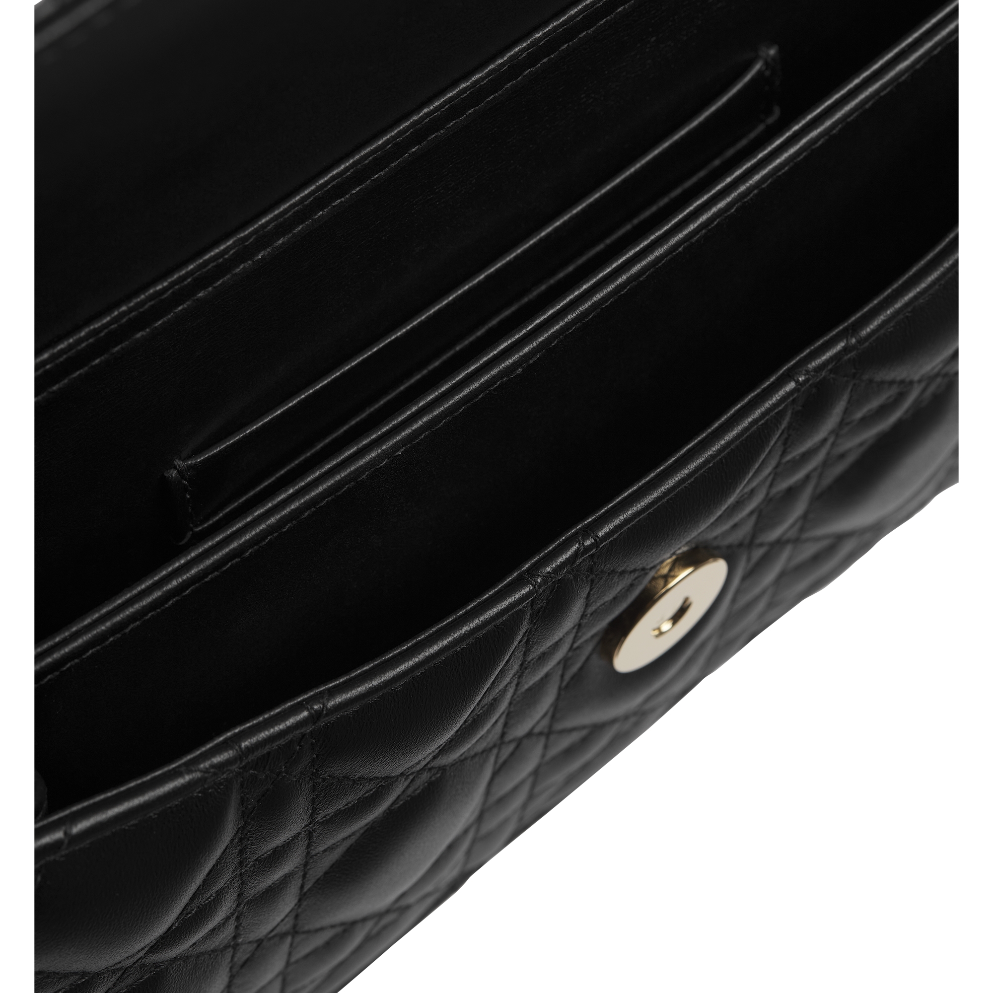 My Dior Mini Bag Black Cannage Lambskin E06