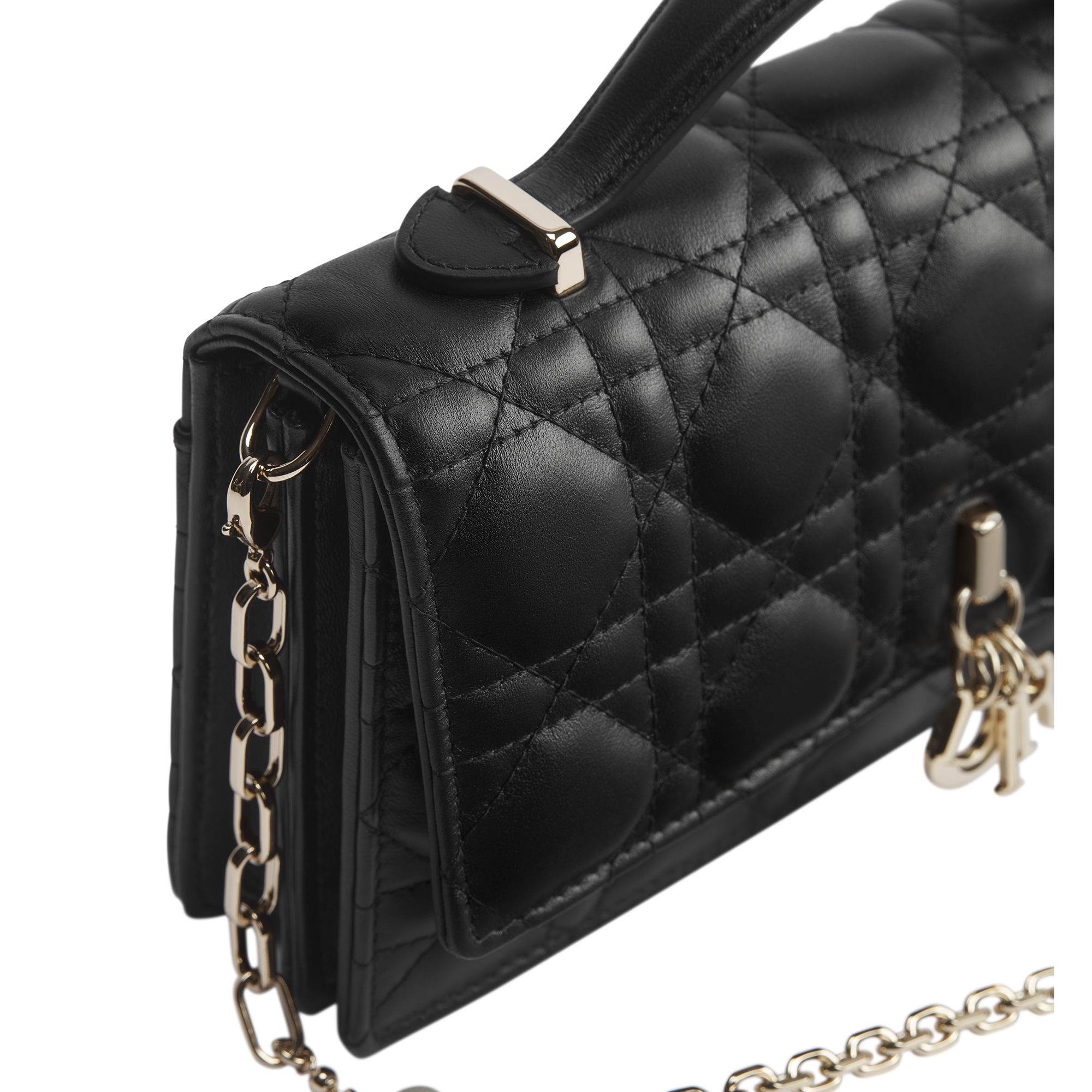My Dior Mini Bag Black Cannage Lambskin E09