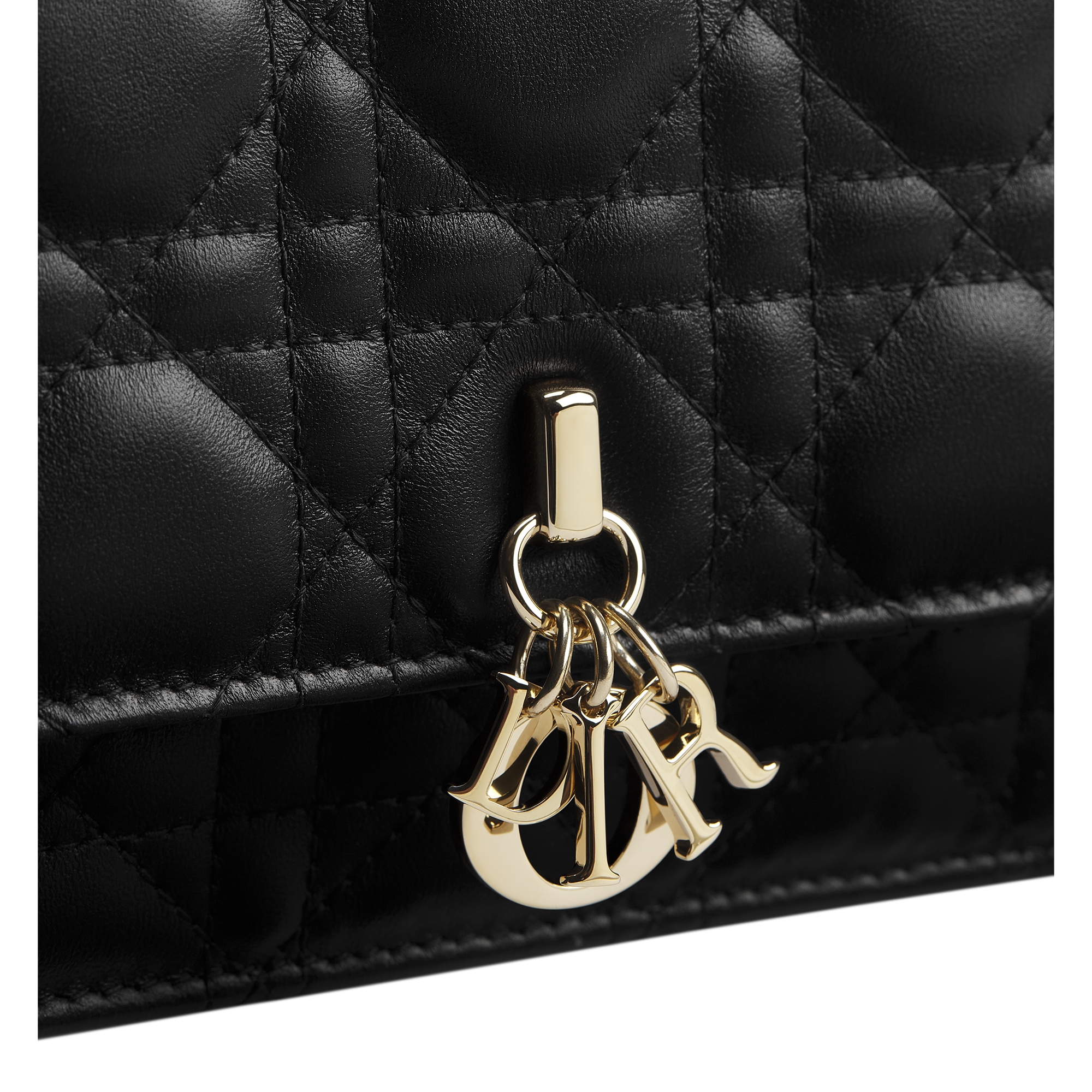 My Dior Mini Bag Black Cannage Lambskin E10