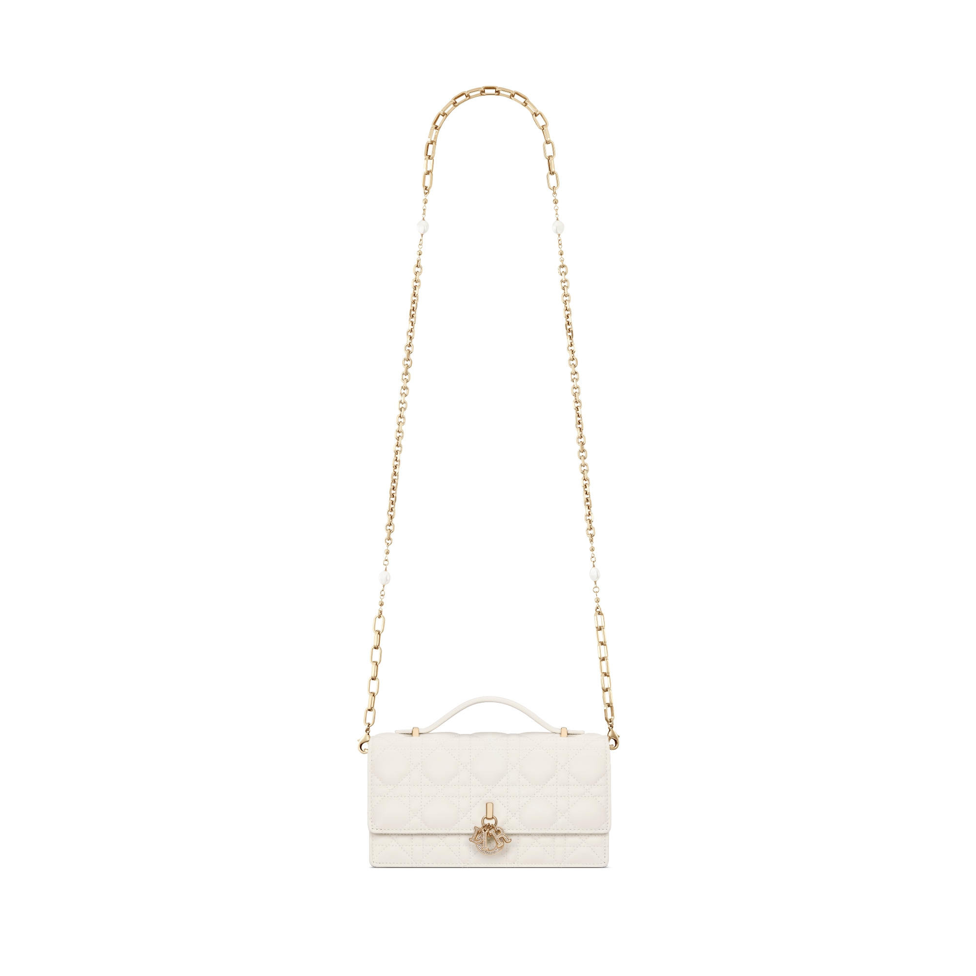 My Dior Mini Bag Latte Cannage Lambskin E07