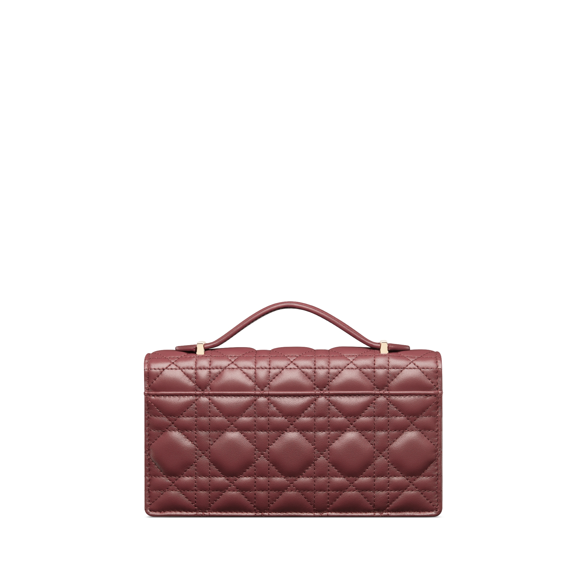 My Dior Minitasche Cannage Lammleder in Dahlienrot E08