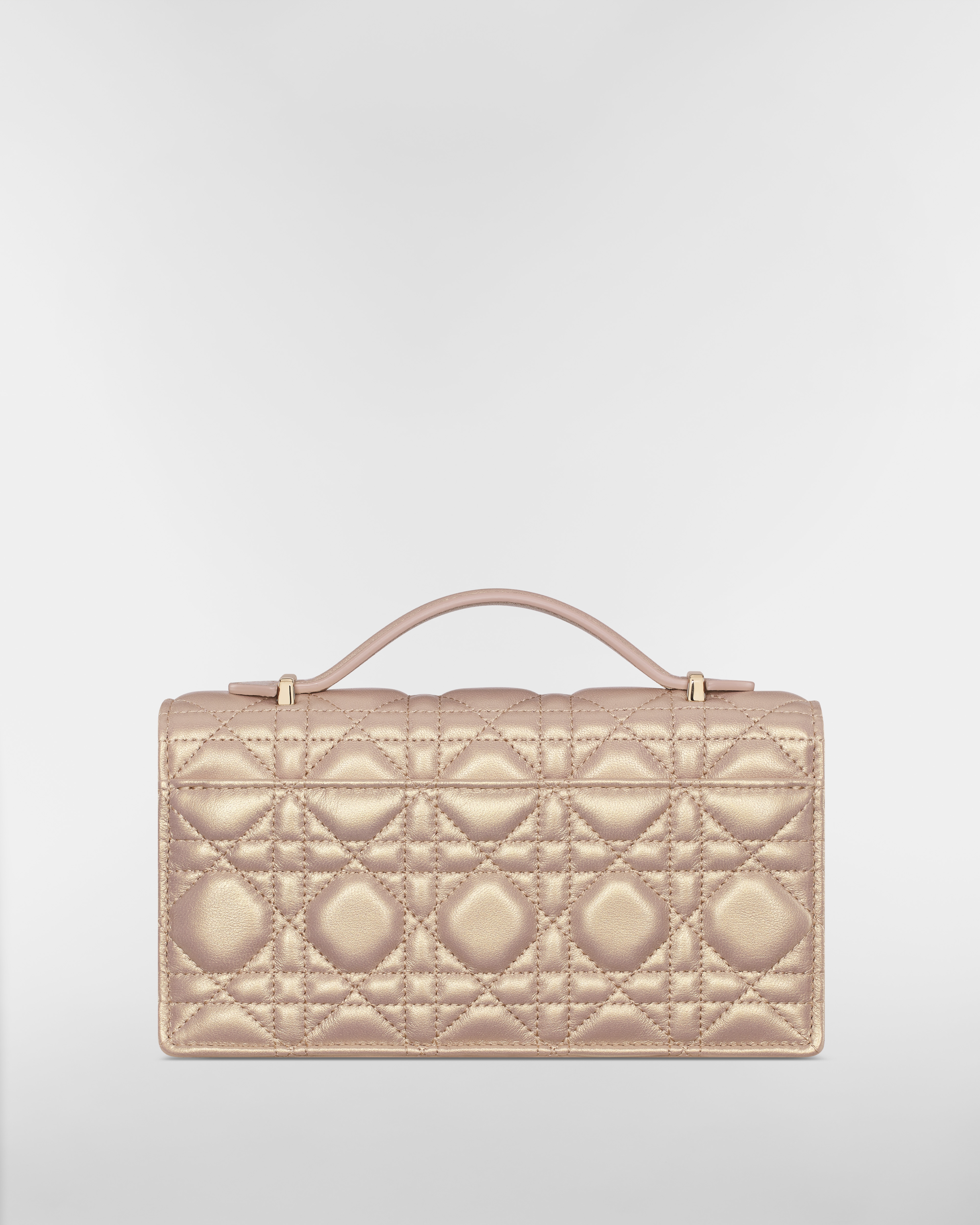 My Dior Minitasche Cannage Lammleder in Perlmuttrosa E08