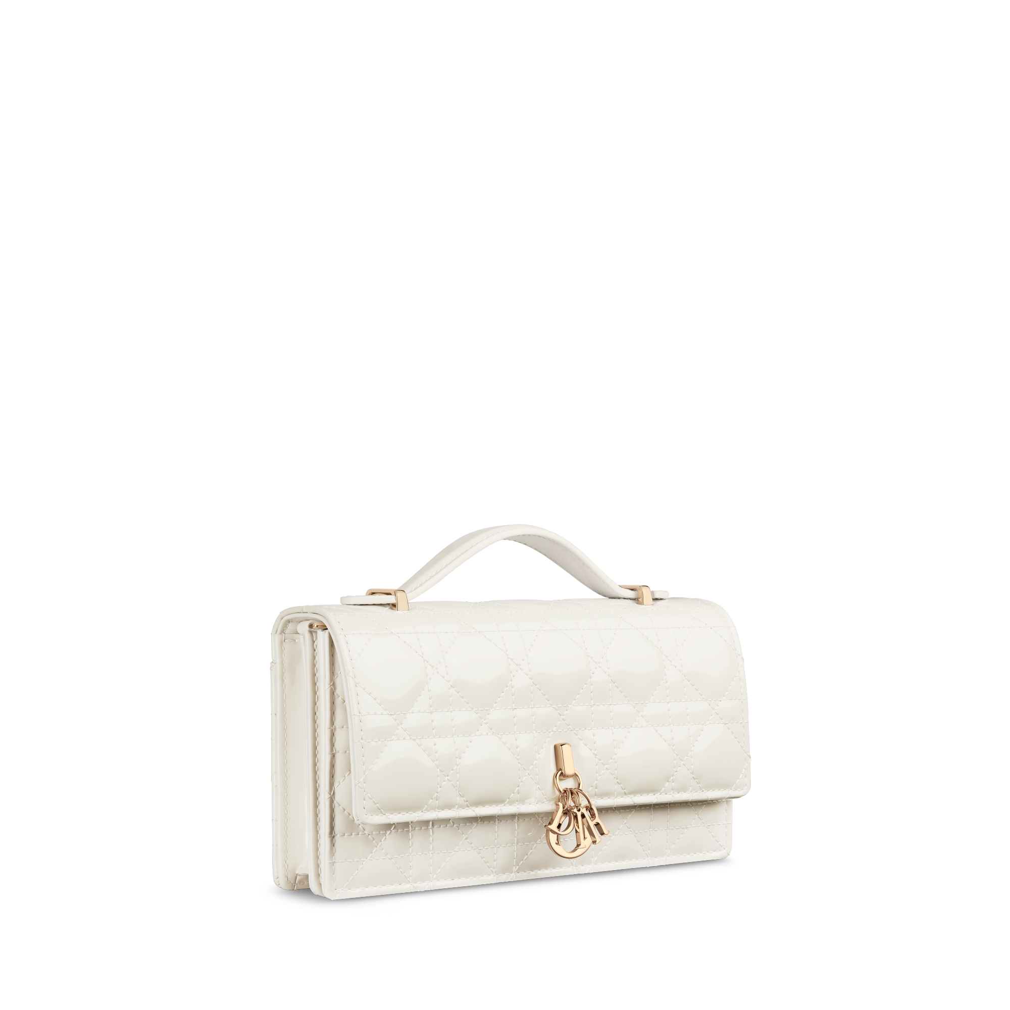 My Dior Mini Bag Latte Patent Cannage Calfskin E03