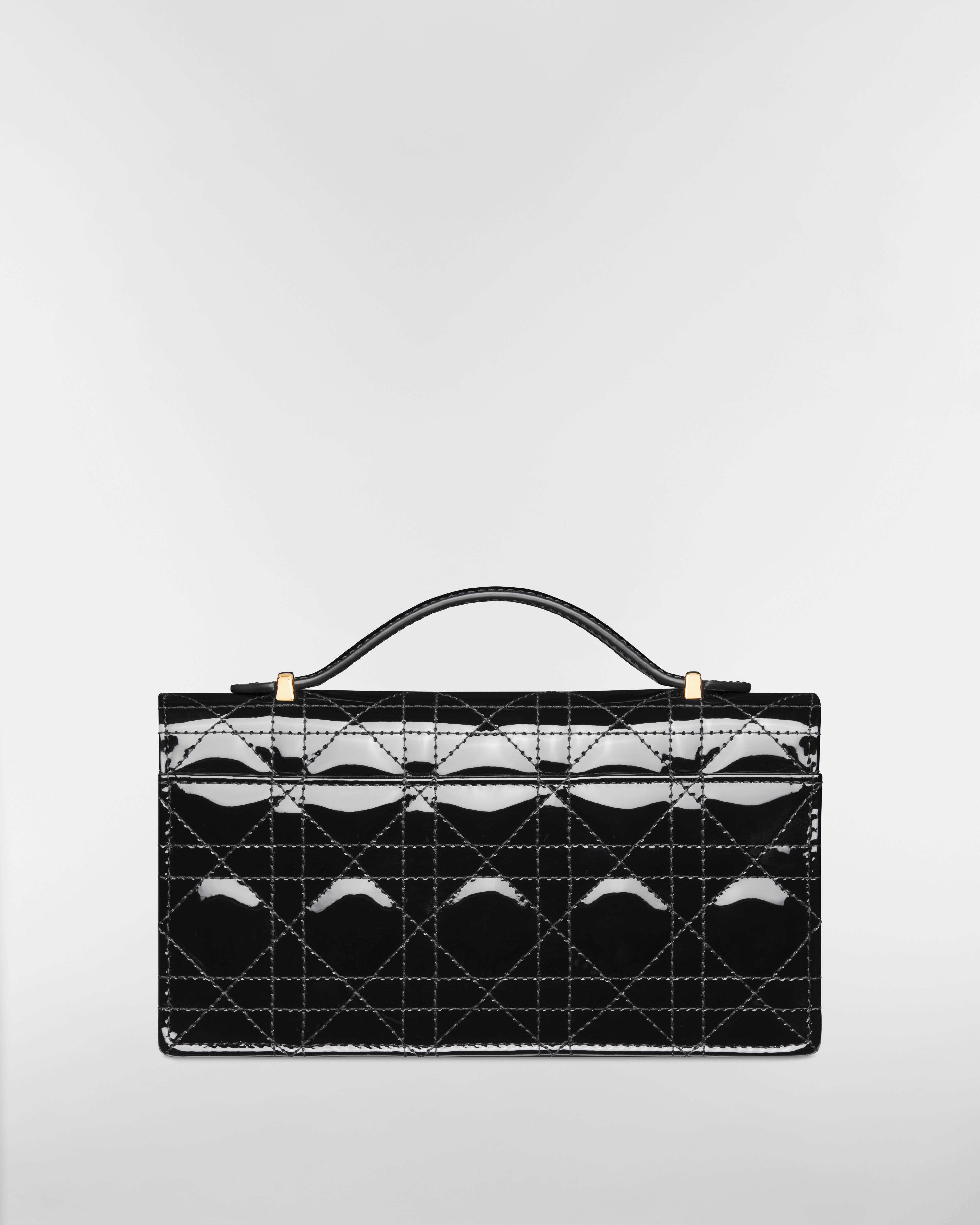 My Dior Minitasche Cannage Kalbslackleder in Schwarz E08