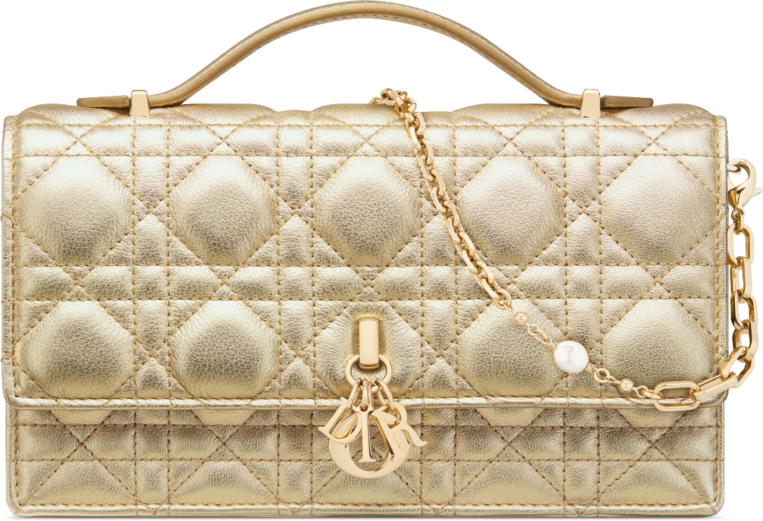 Lady dior calfskin clutch on sale