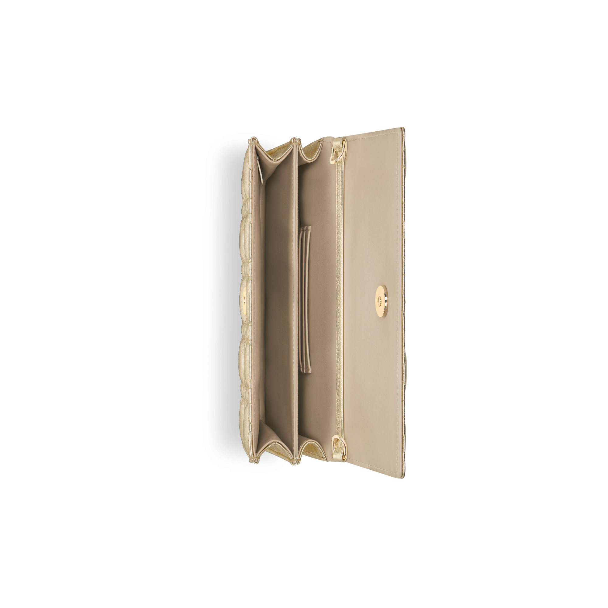 My Dior Minitasche Cannage Kalbsleder in Metallic-Goldfarbe E06