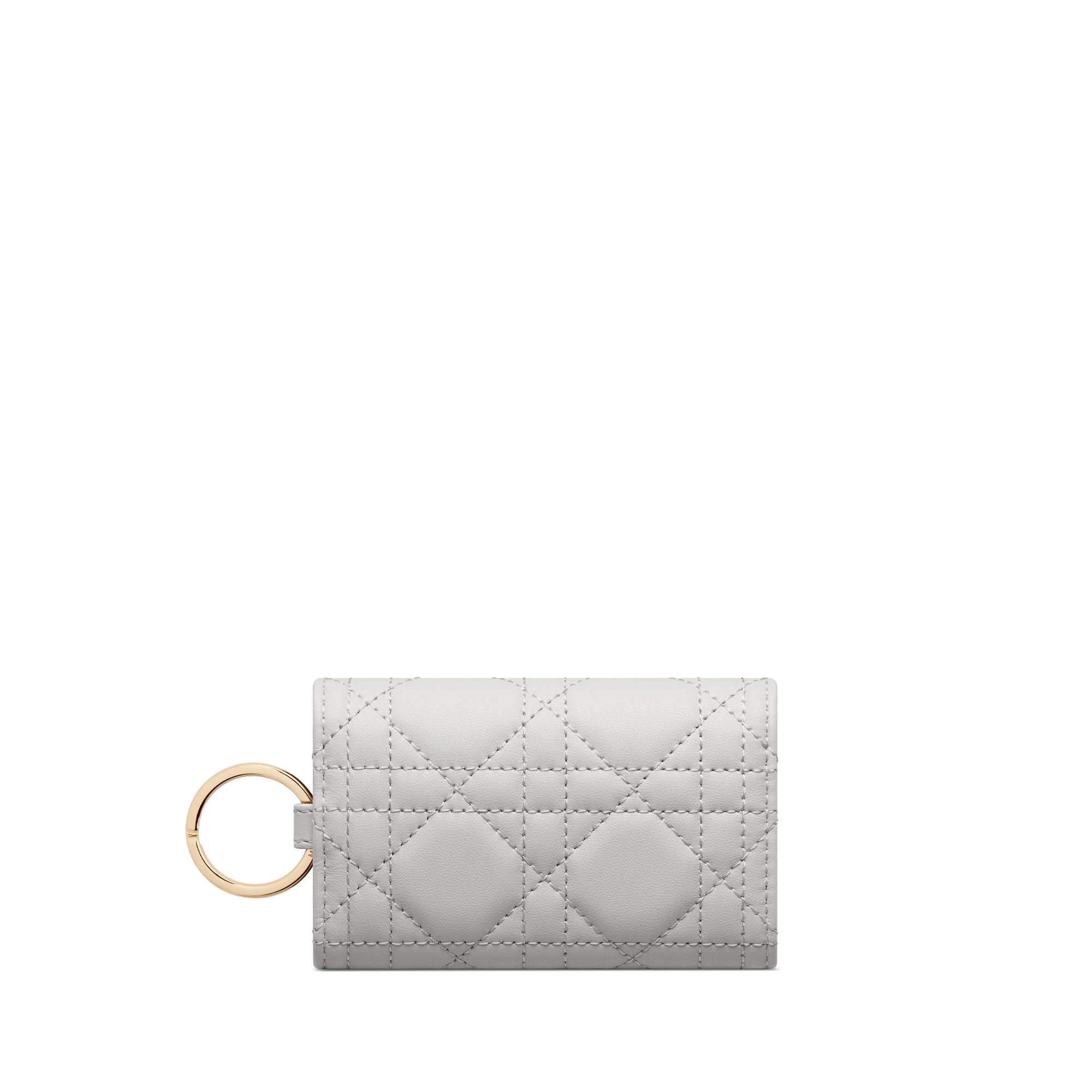 DIOR My Dior Aster キーケース My Dior Aster Key Case Powder Beige Cannage Lambskin | DIOR