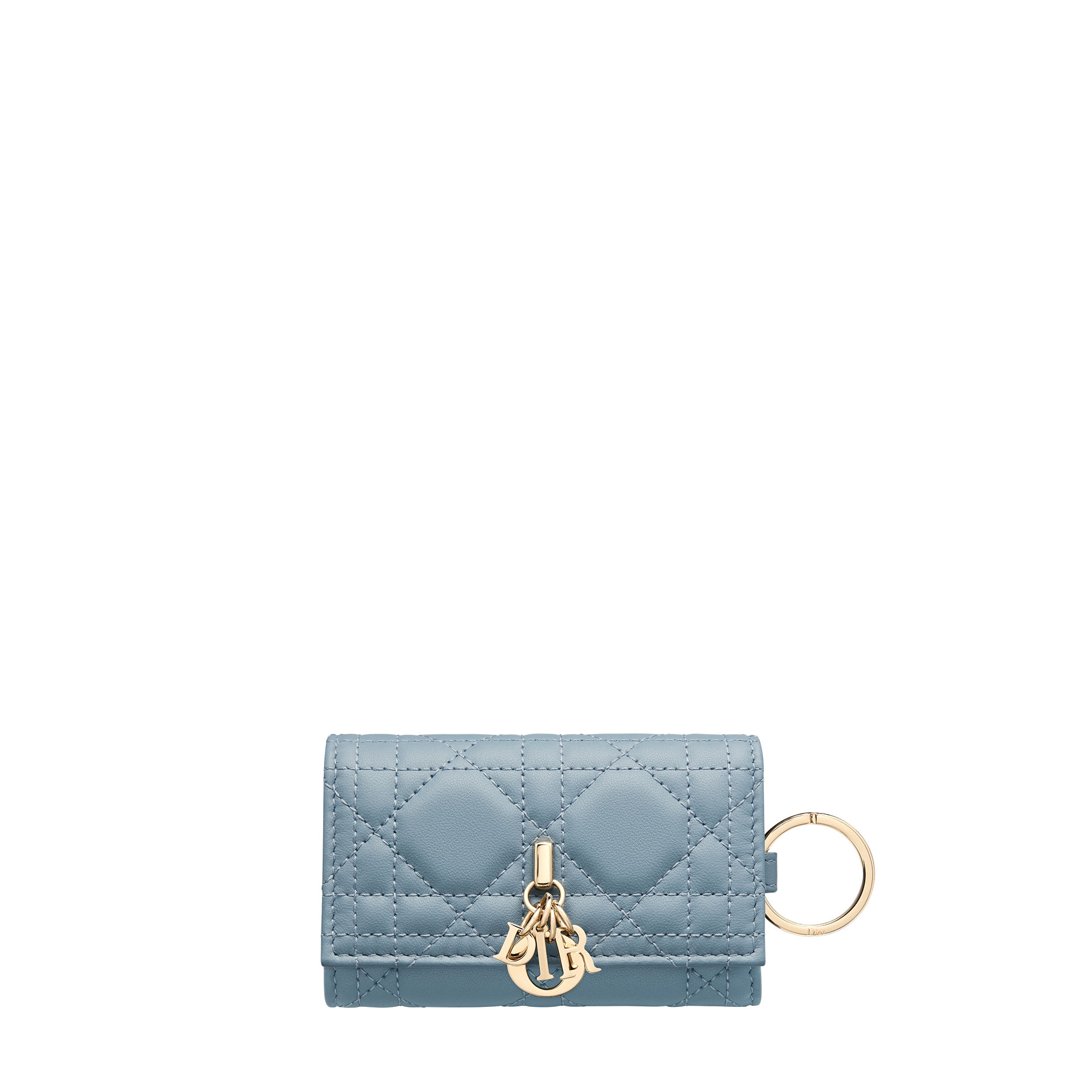  หนังแกะลาย Cannage สีฟ้าคลาวด์บลู