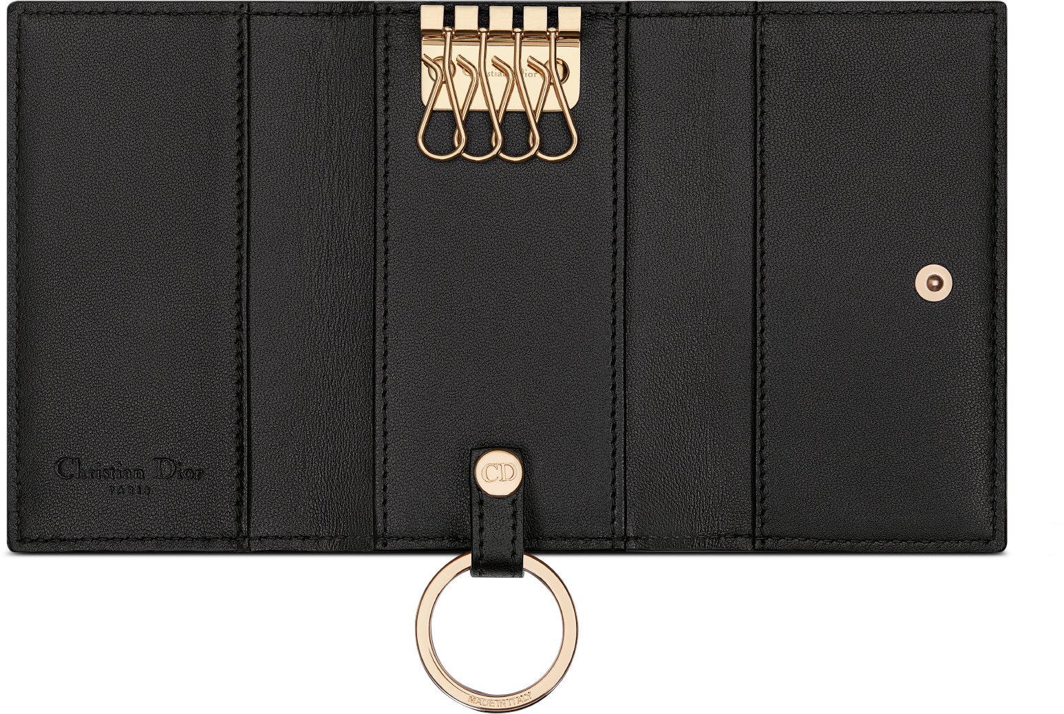 My Dior Aster Key Case Unfolded view