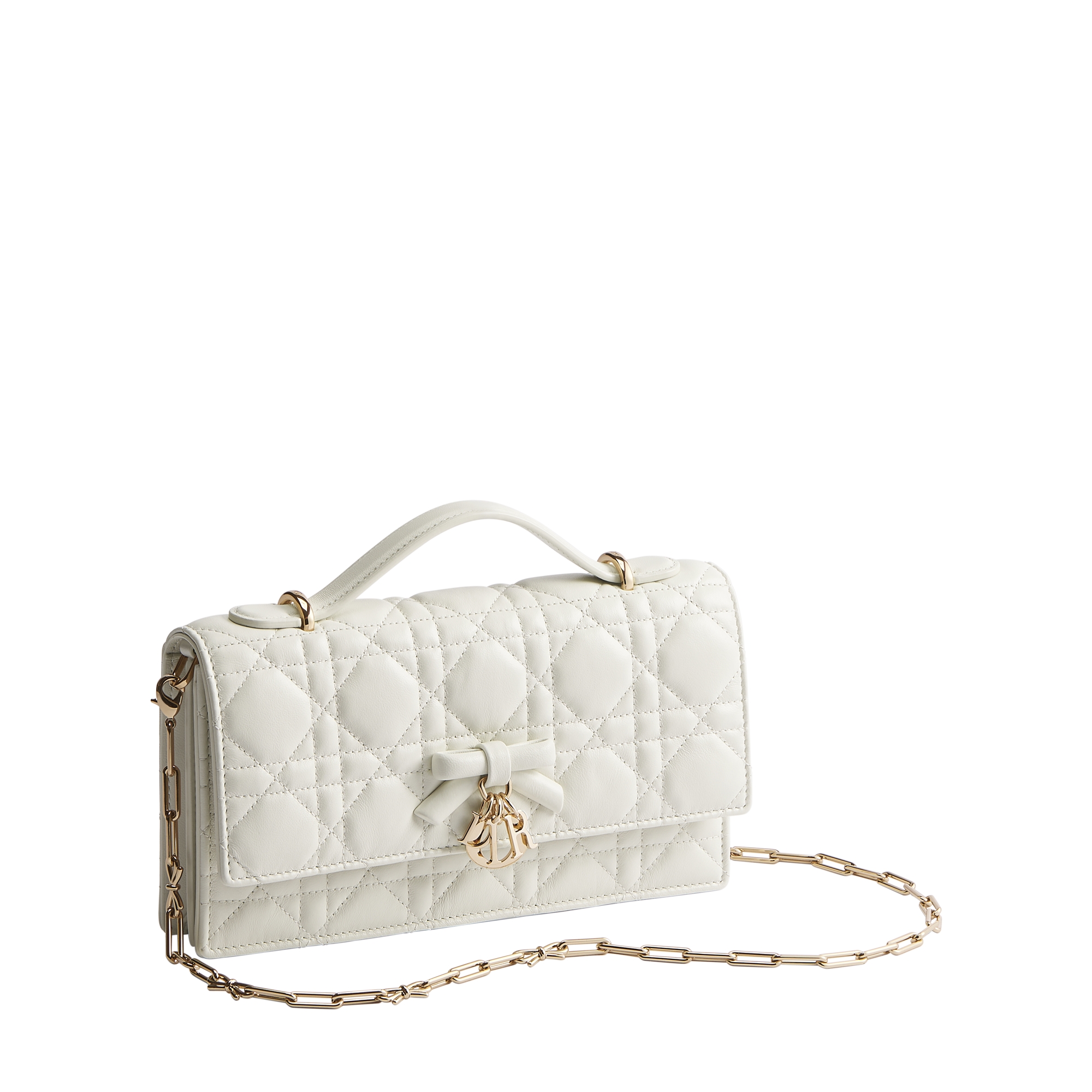 My Dior Mini Bag Latte Cannage Lambskin E03