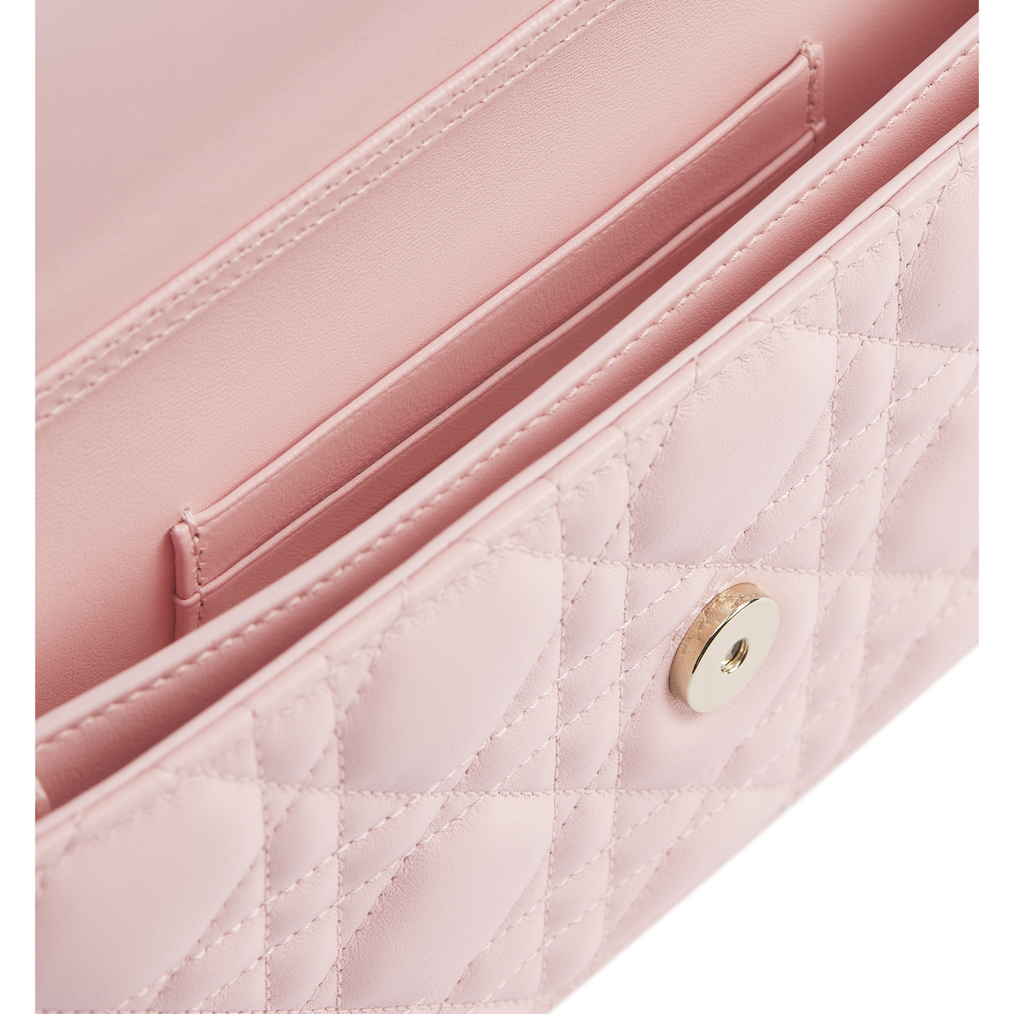 My Dior Mini Bag Rose Soupir Cannage Lambskin E06