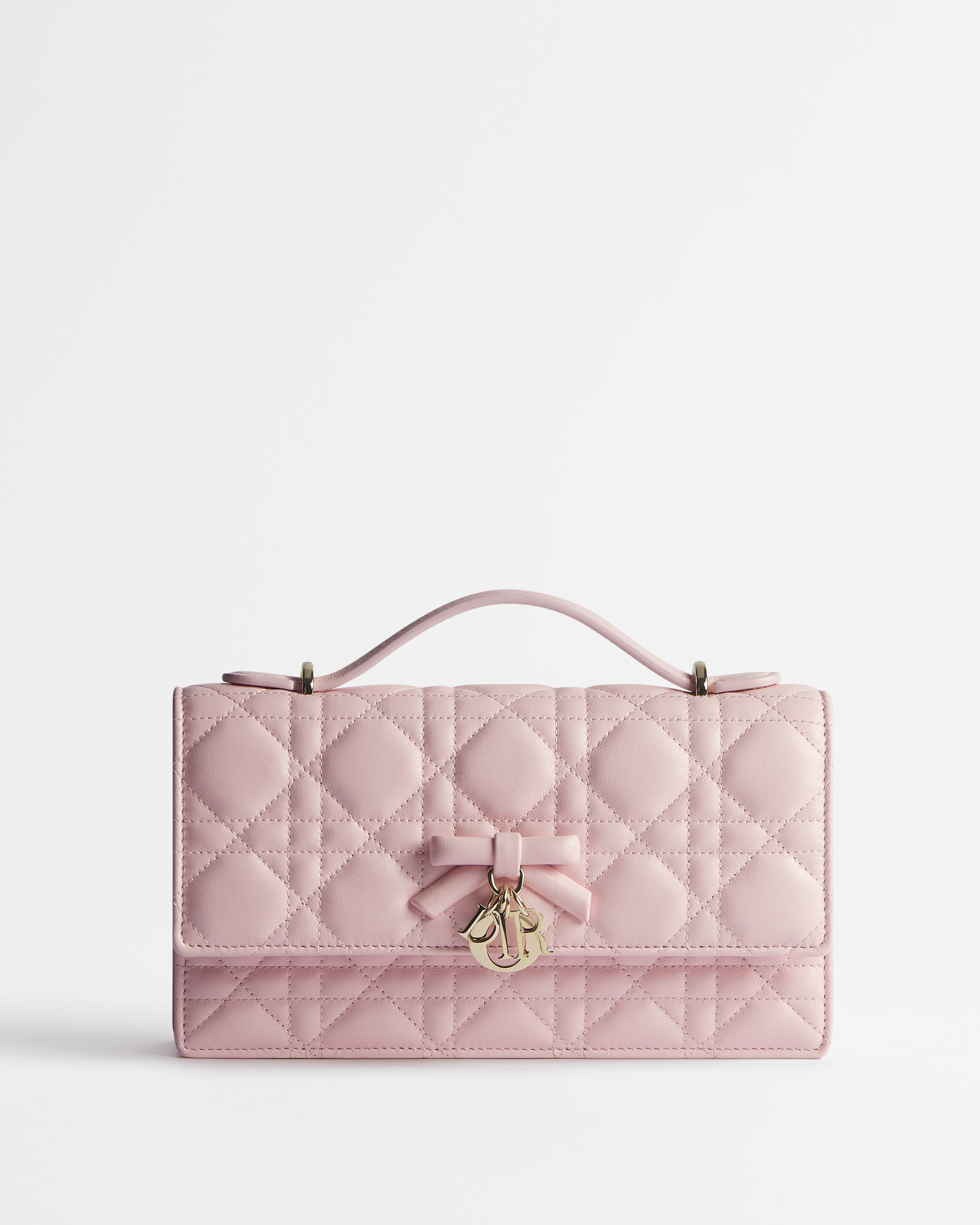 My Dior Minitasche Cannage Lammleder in Rose Soupir E01