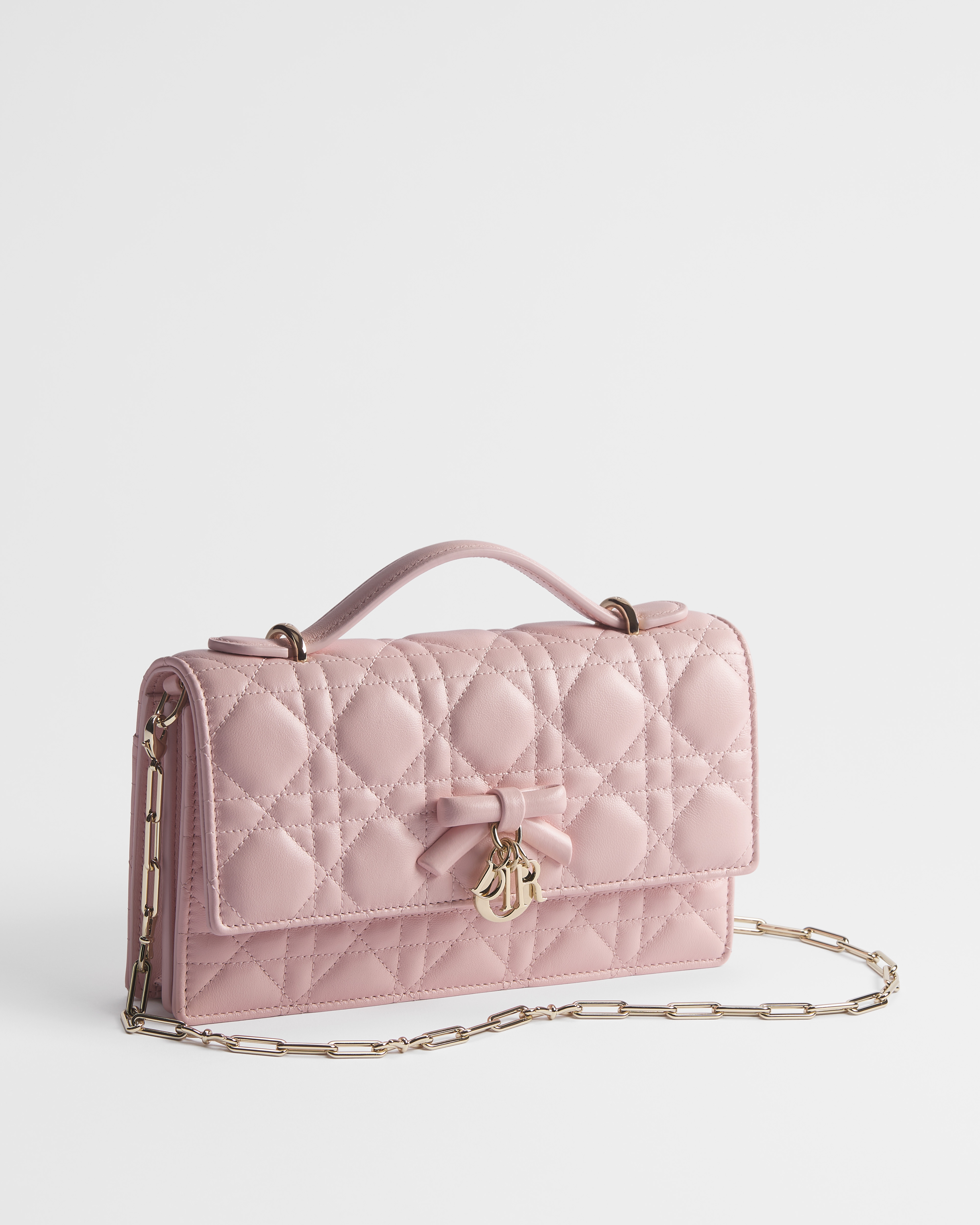 My Dior Minitasche Cannage Lammleder in Rose Soupir E03