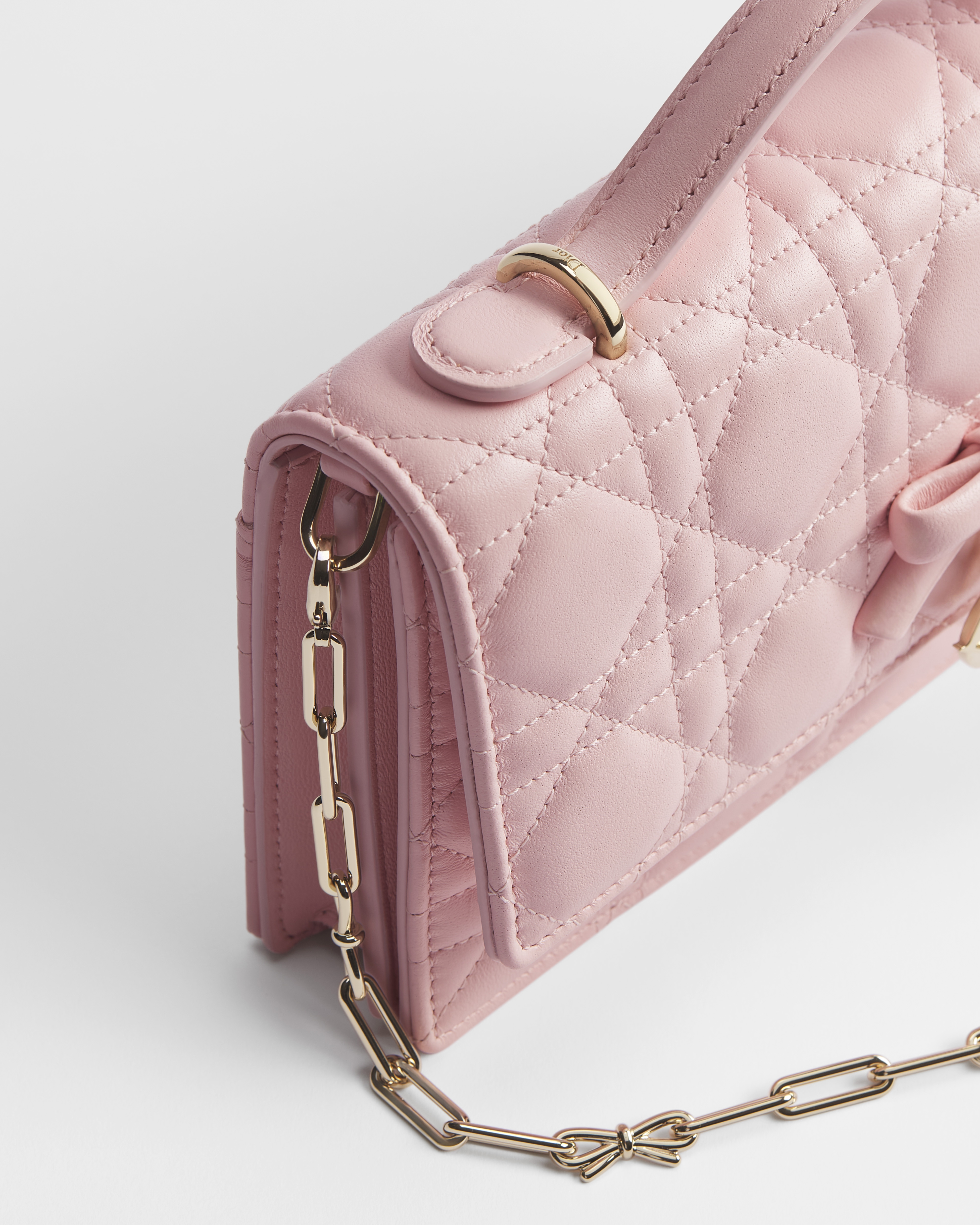 My Dior Minitasche Cannage Lammleder in Rose Soupir E09