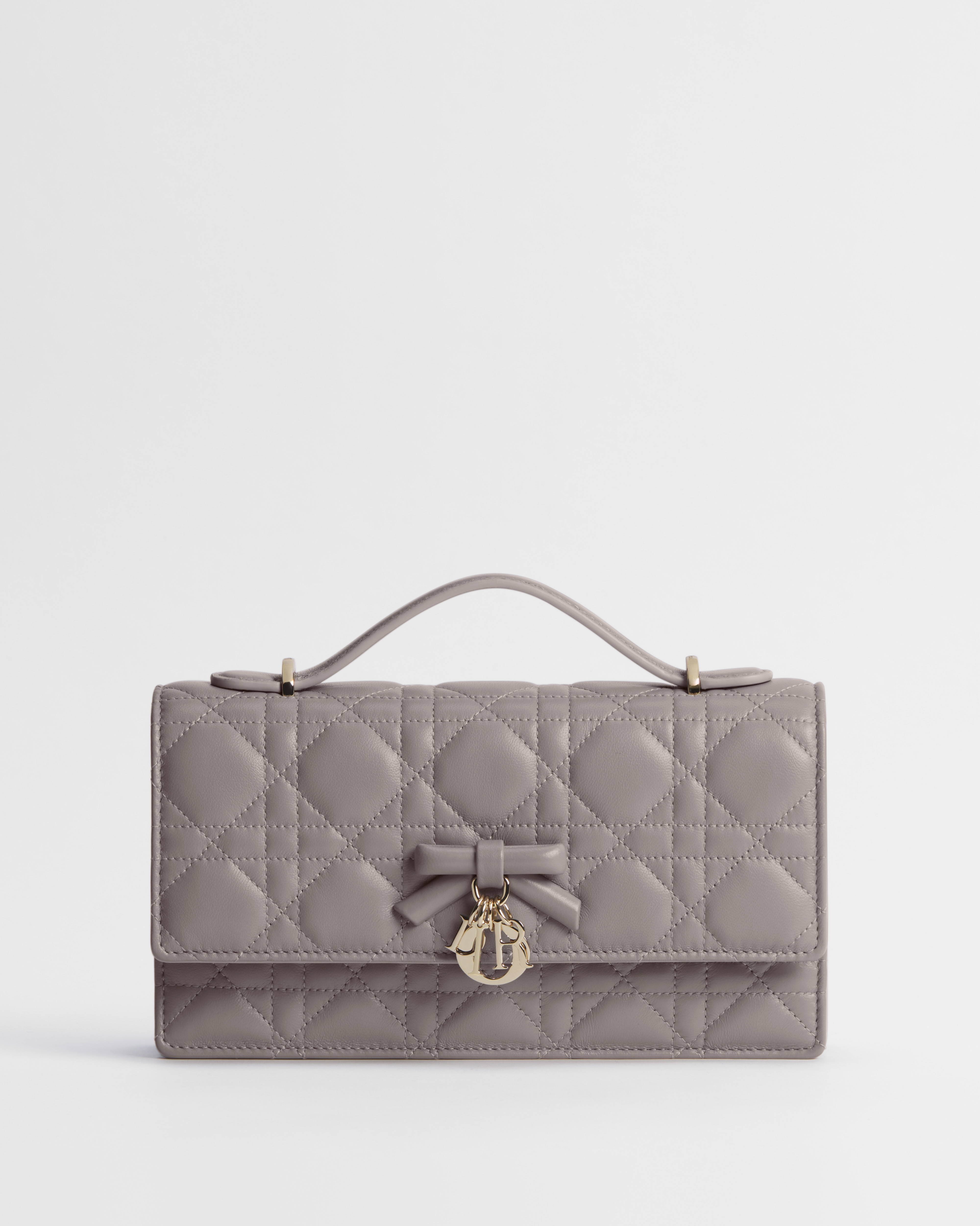 My Dior Mini Bag Gris Trianon Cannage Lambskin E01
