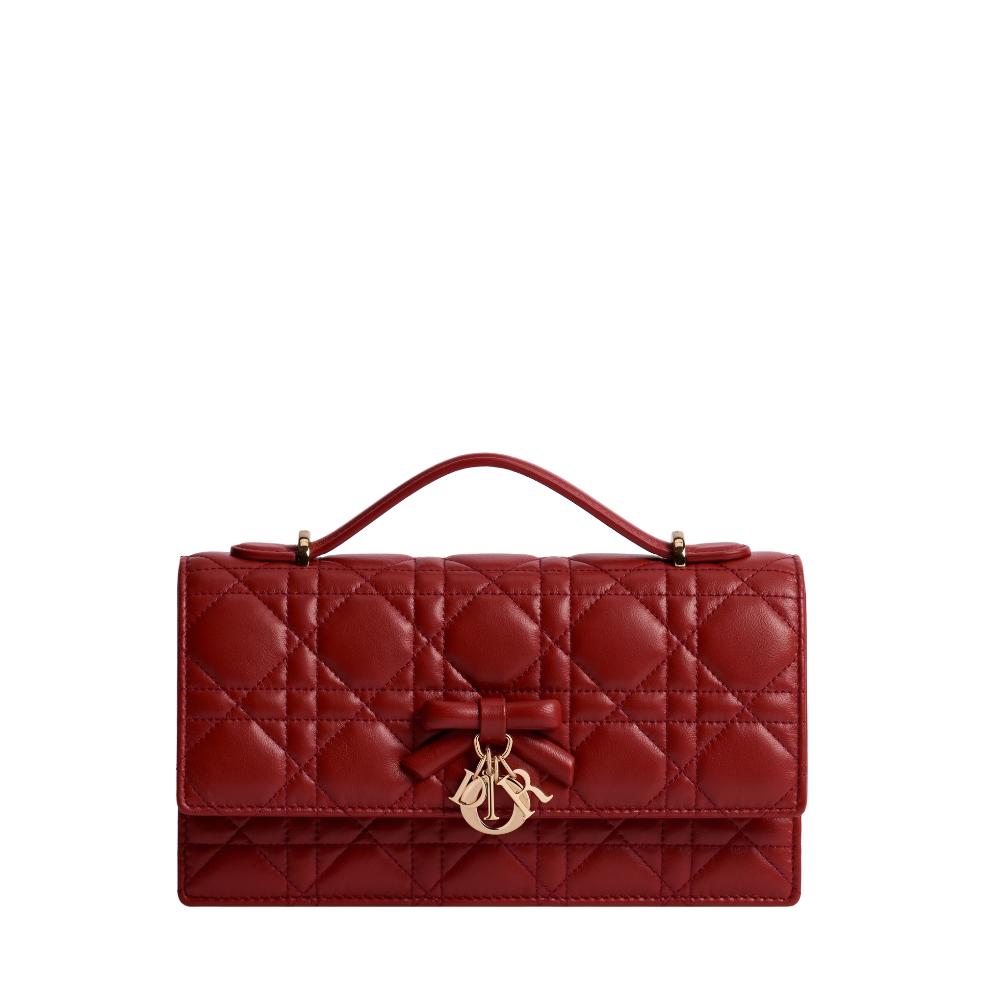  Garance Red Cannage Lambskin
