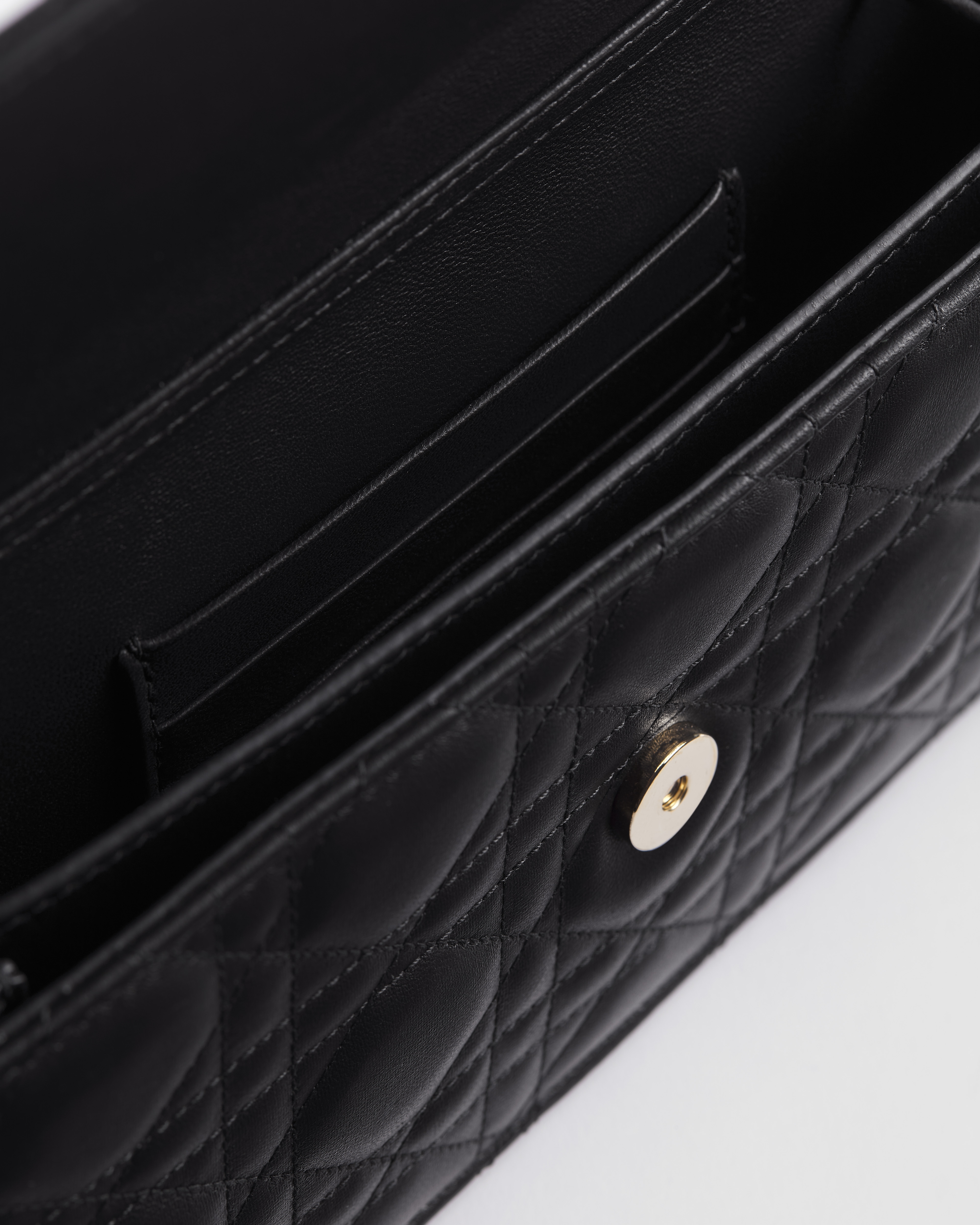 My Dior Minitasche Cannage Lammleder in Schwarz E06