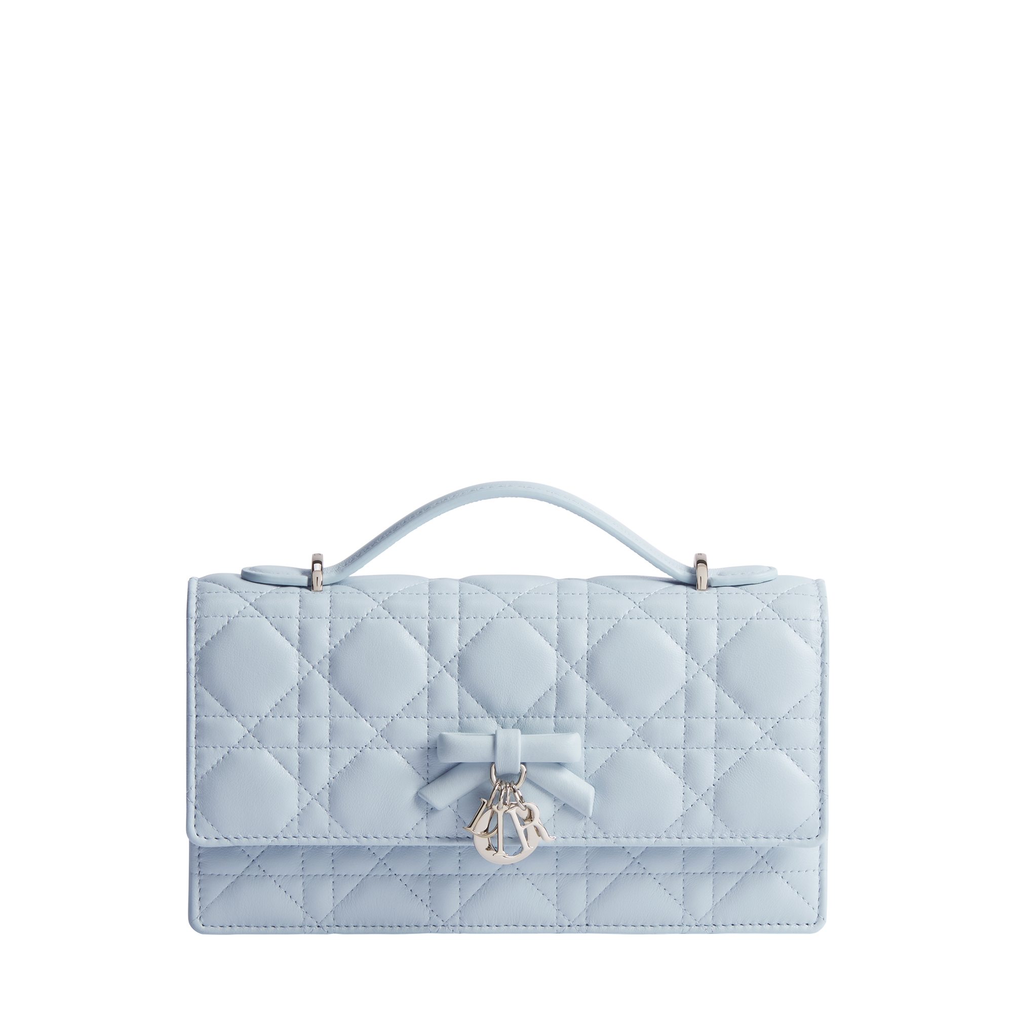 My Dior Mini Bag Ice Blue Cannage Lambskin E01