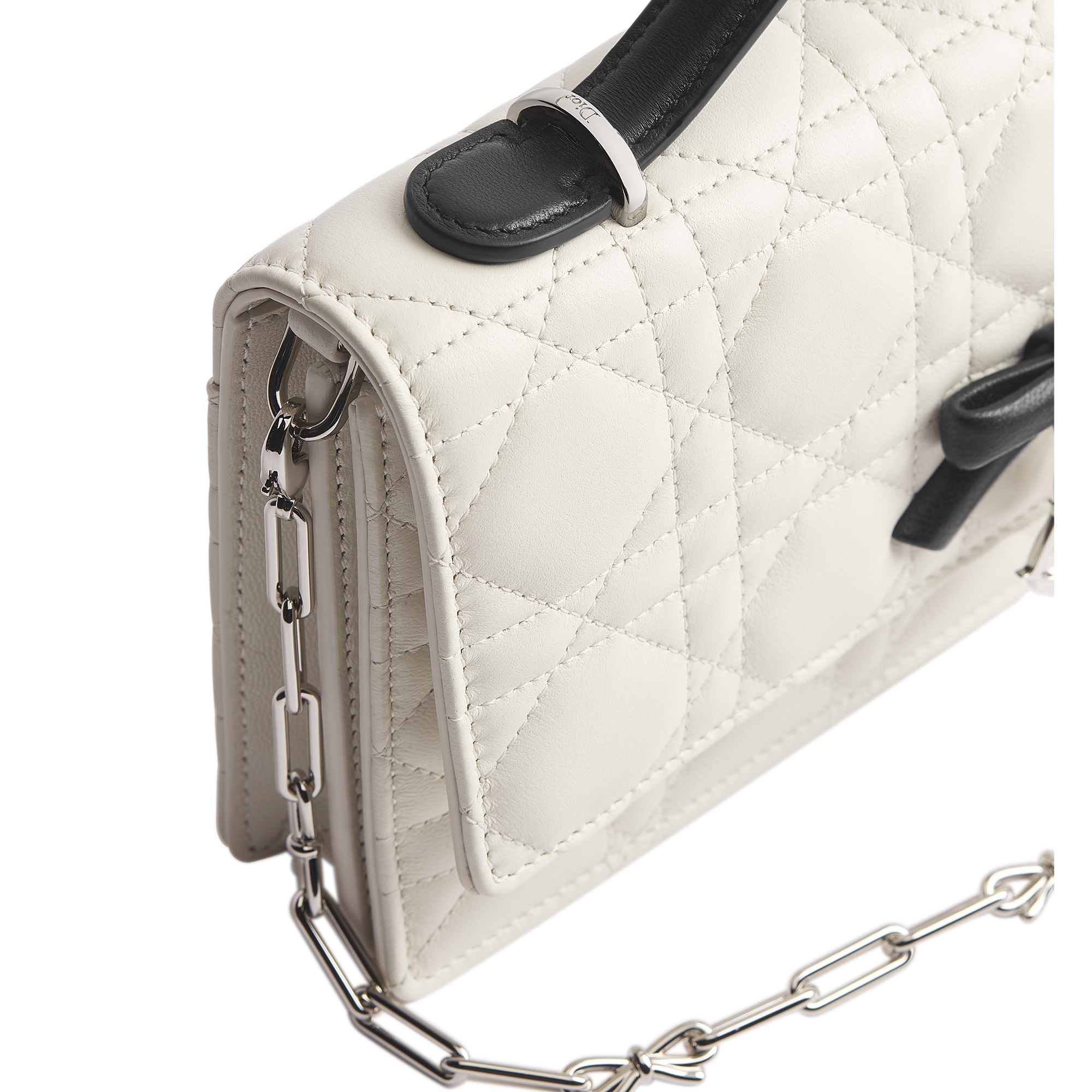 My Dior Mini Bag Two-Tone Latte and Black Cannage Lambskin E09