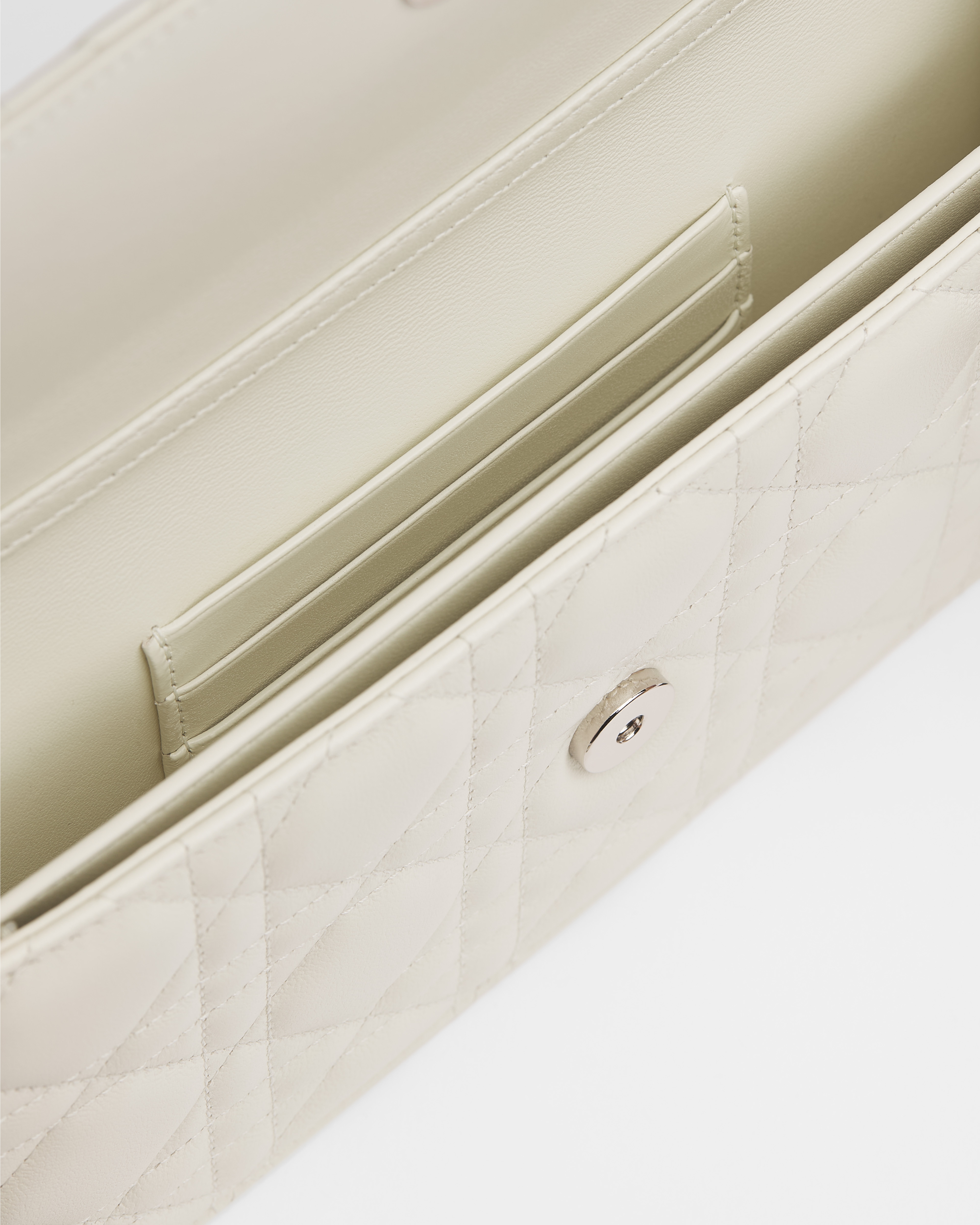 My Dior Minitasche Zweifarbiges Cannage Lammleder in Latte und Schwarz E06