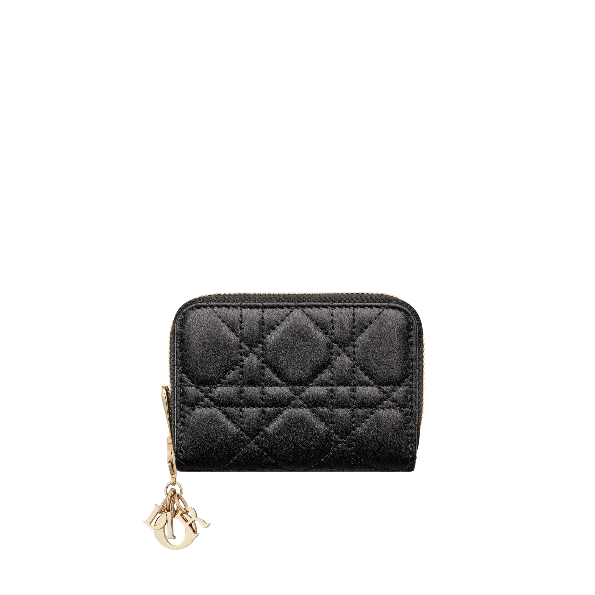  Black Cannage Lambskin