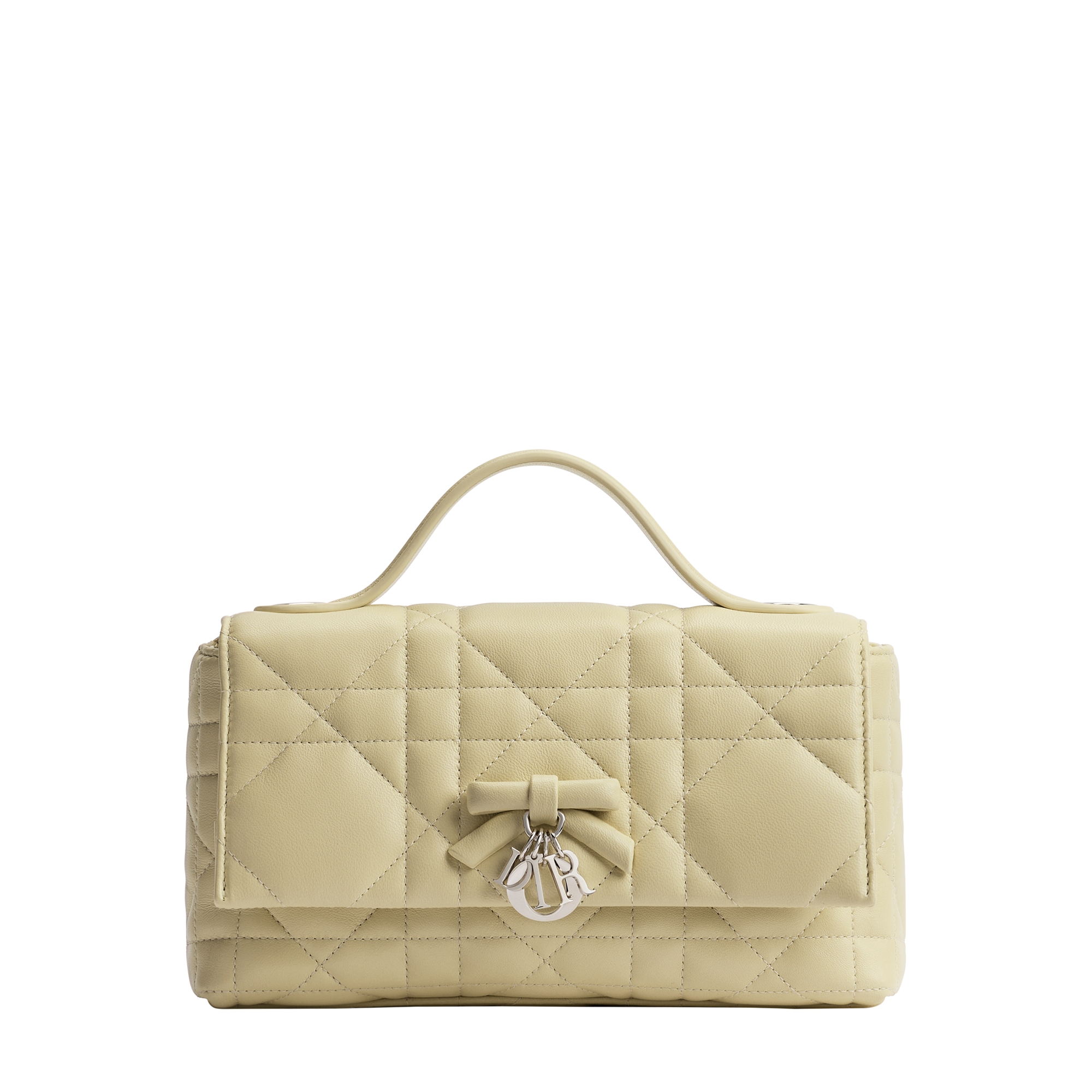 My Tender Dior Top Handle Mini Bag Vanilla Macrocannage Lambskin E01