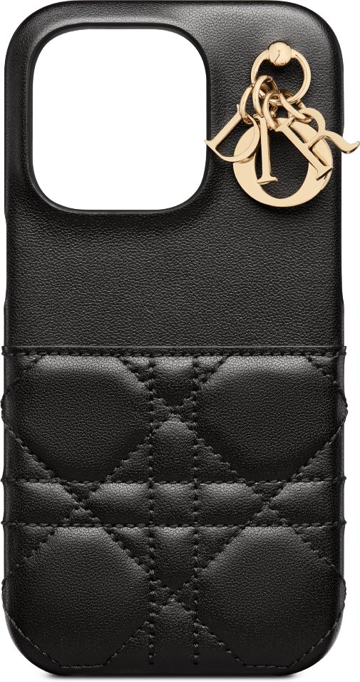 【正規品】 Dior クリスチャンディオール iPhone13 14ケース ブラック iPhoneアクセサリー
