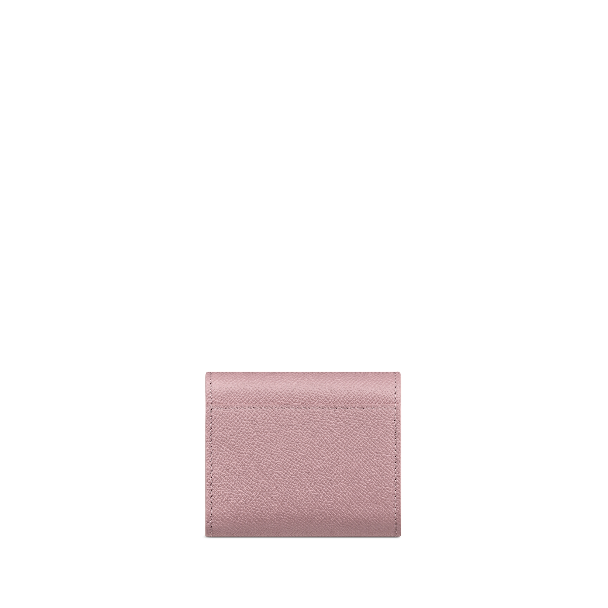 30 Montaigne Lotus Wallet Antique Pink Grained Calfskin E08
