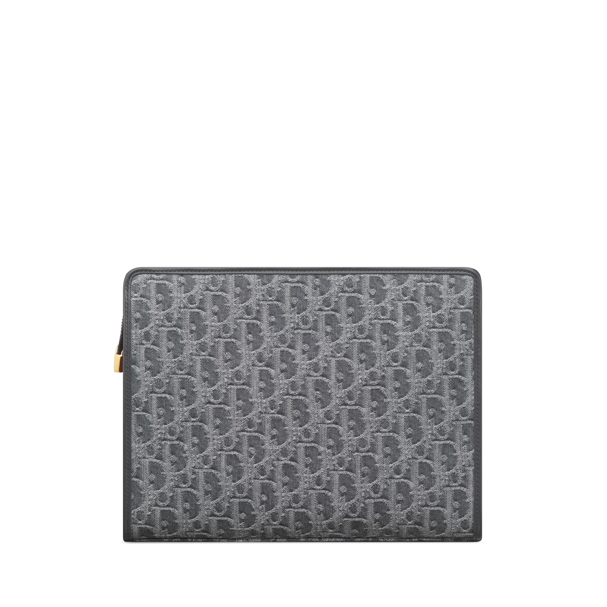 30 Montaigne Dea Pouch Gray Denim Dior Oblique Jacquard E08