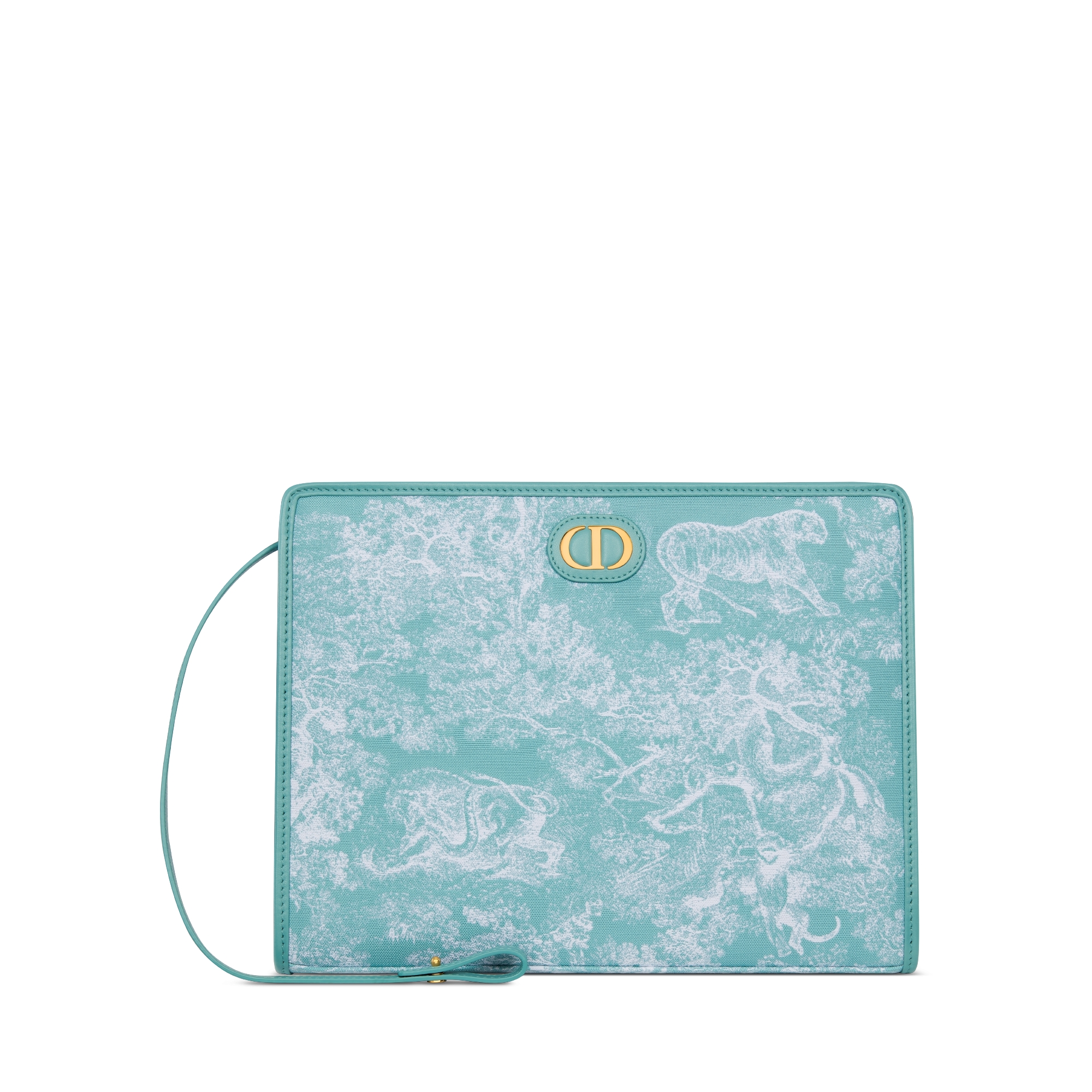 Dioriviera 30 Montaigne Dea Pouch White and Yarrow Pink Toile de