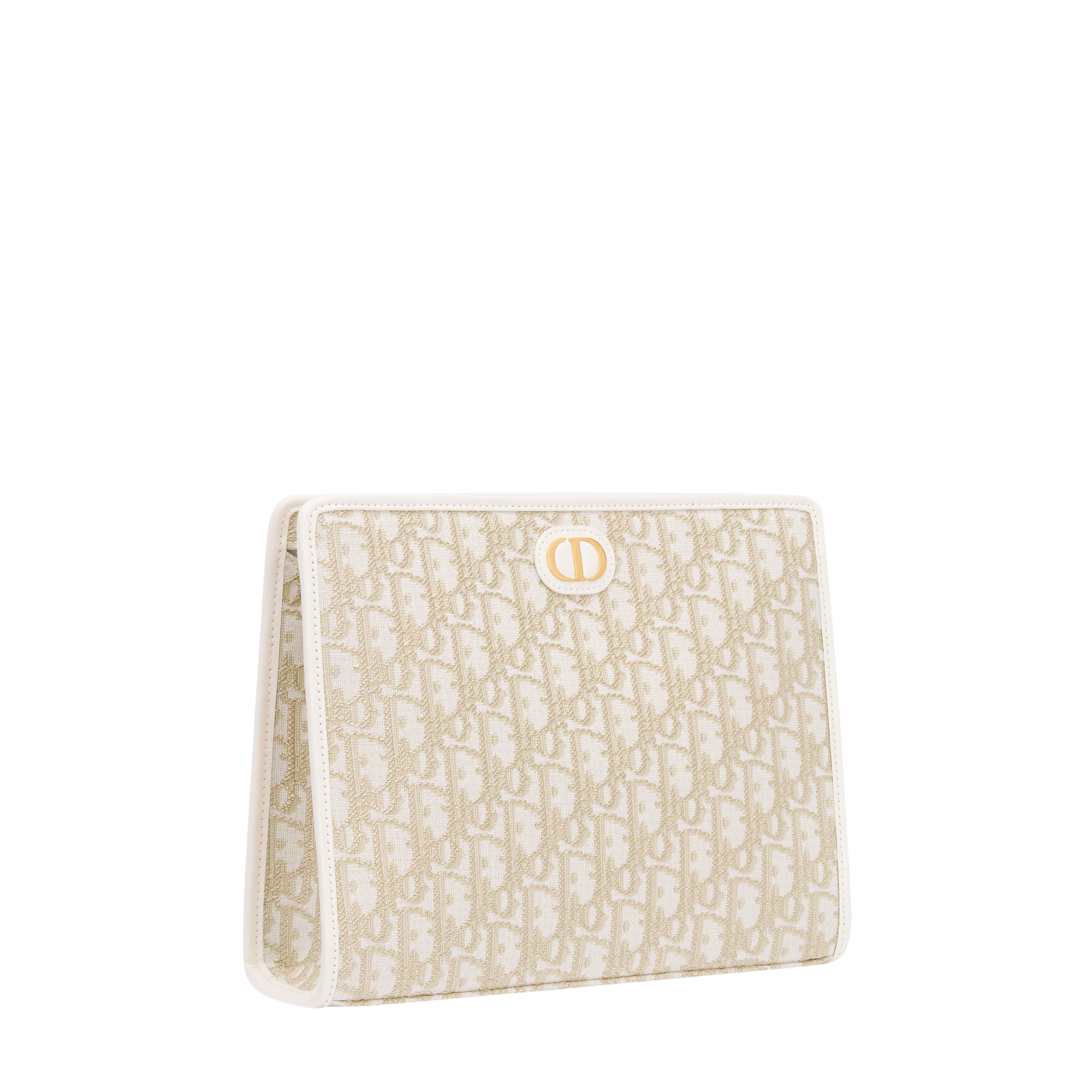 30 Montaigne Dea Pouch Gold-Tone Dior Oblique Jacquard E03
