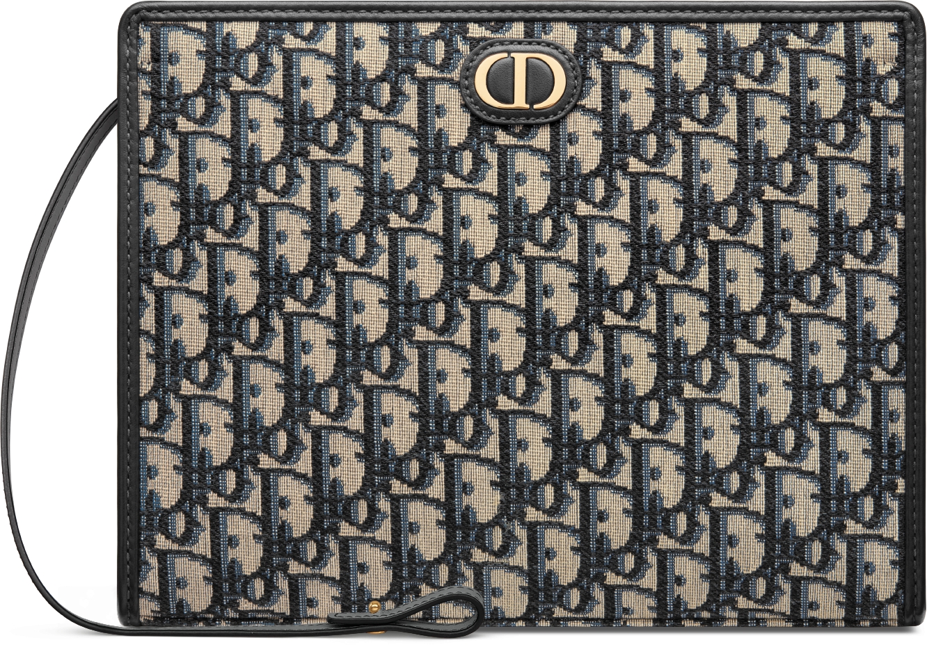 30 Montaigne Dea Pouch Blue Dior Oblique Jacquard DIOR