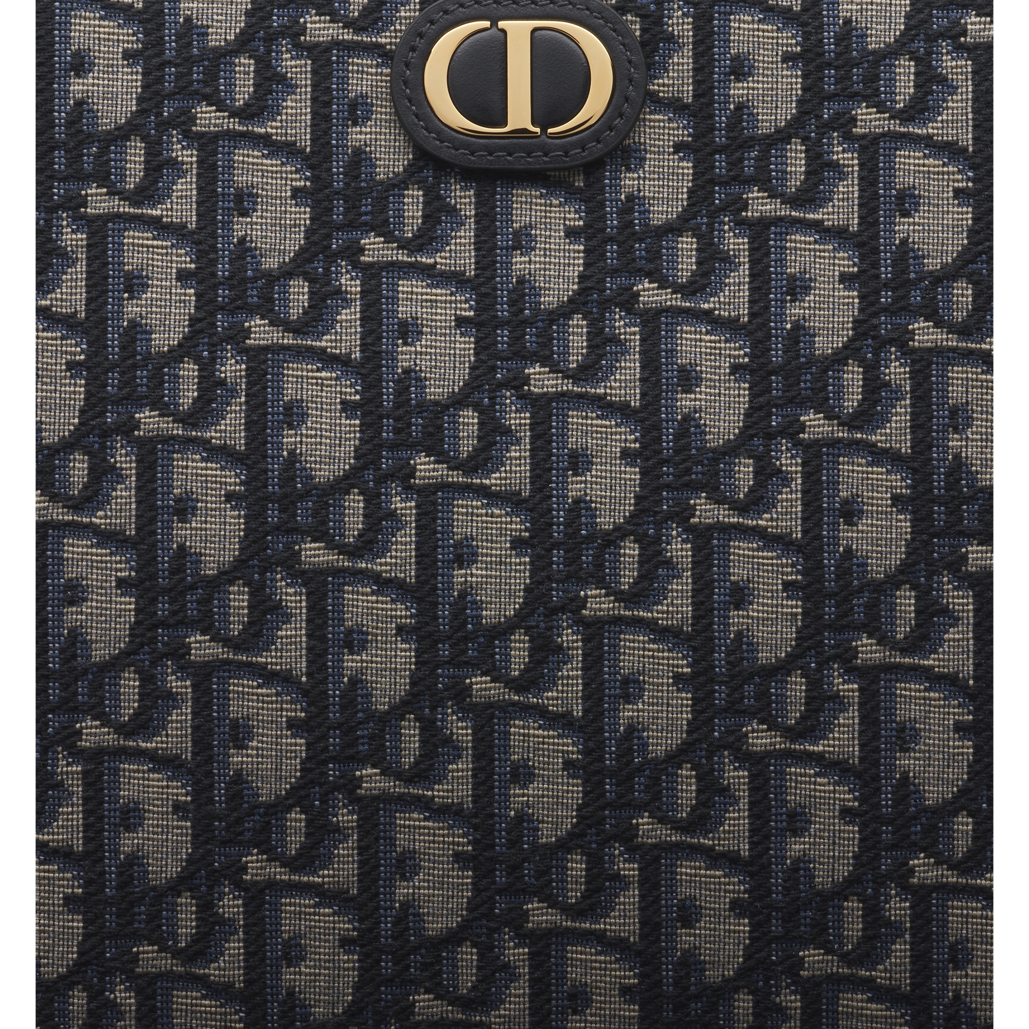 30 Montaigne Dea Pouch Blue Dior Oblique Jacquard E09