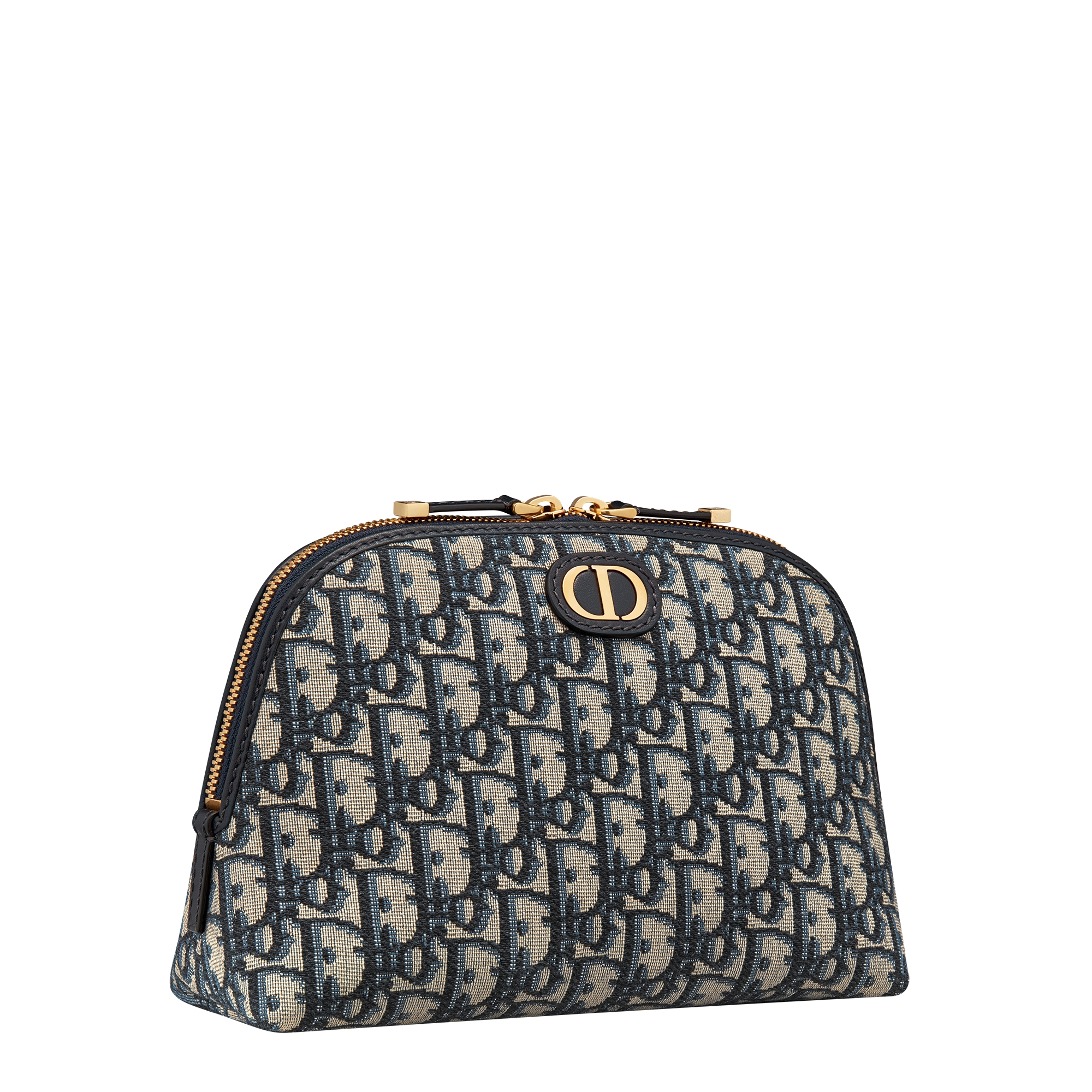 Pochette Aphrodite 30 Montaigne Toile jacquard Dior Oblique bleu E03