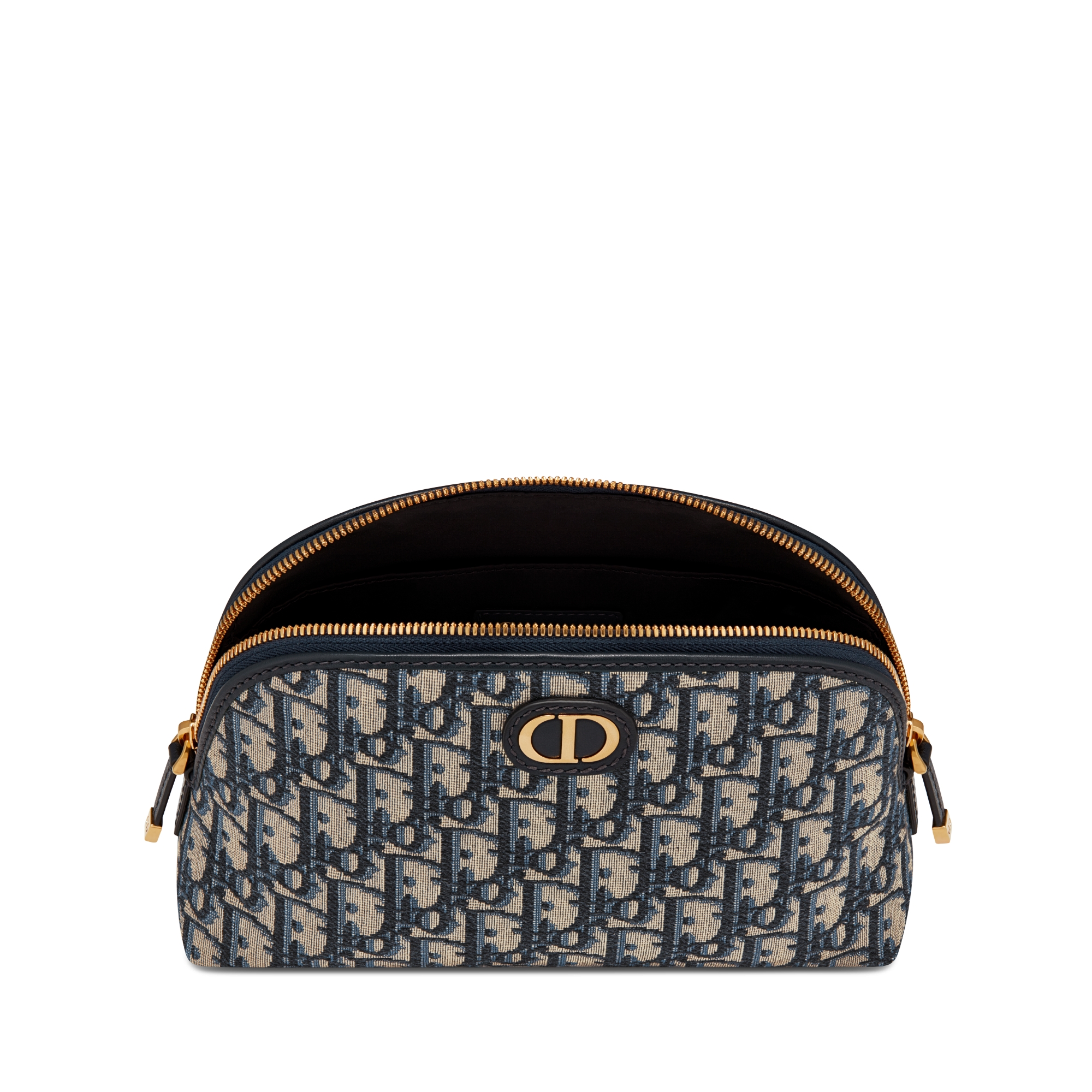 Pochette Aphrodite 30 Montaigne Toile jacquard Dior Oblique bleu E06