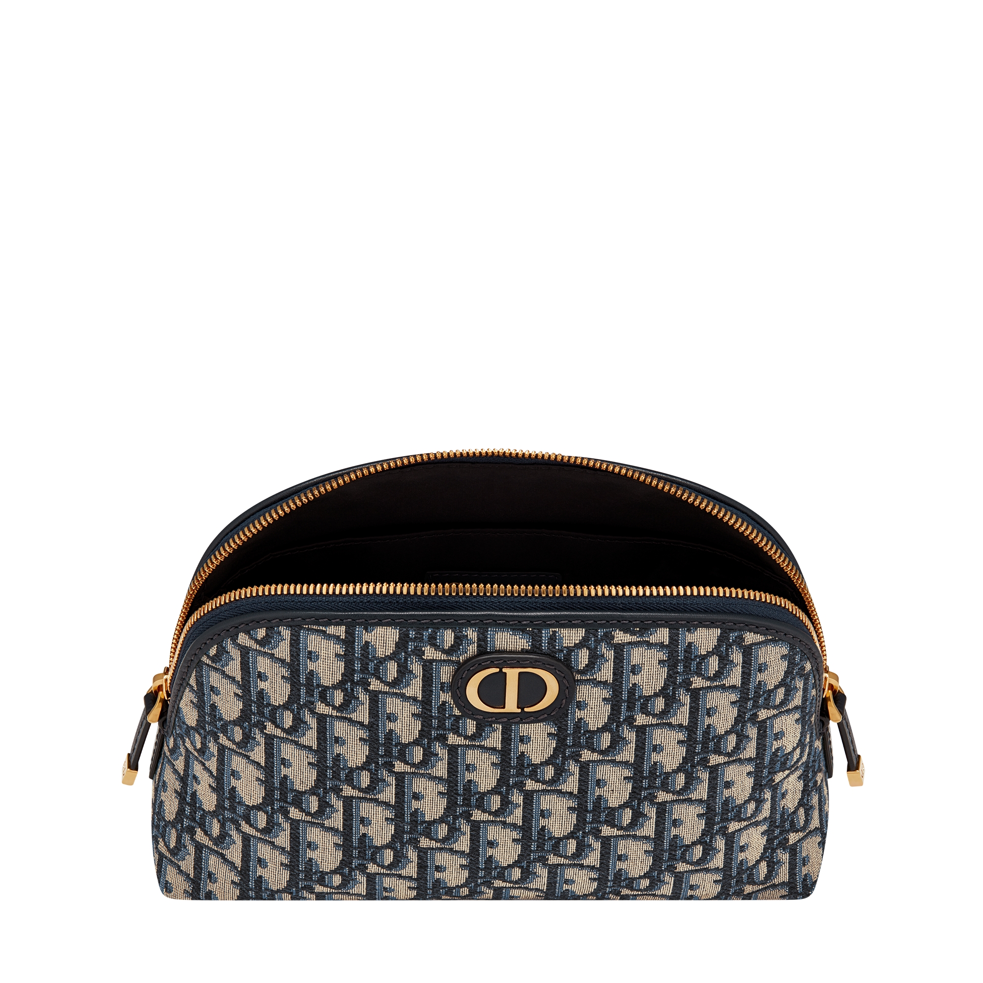 Pochette Aphrodite 30 Montaigne Toile jacquard Dior Oblique bleu E06