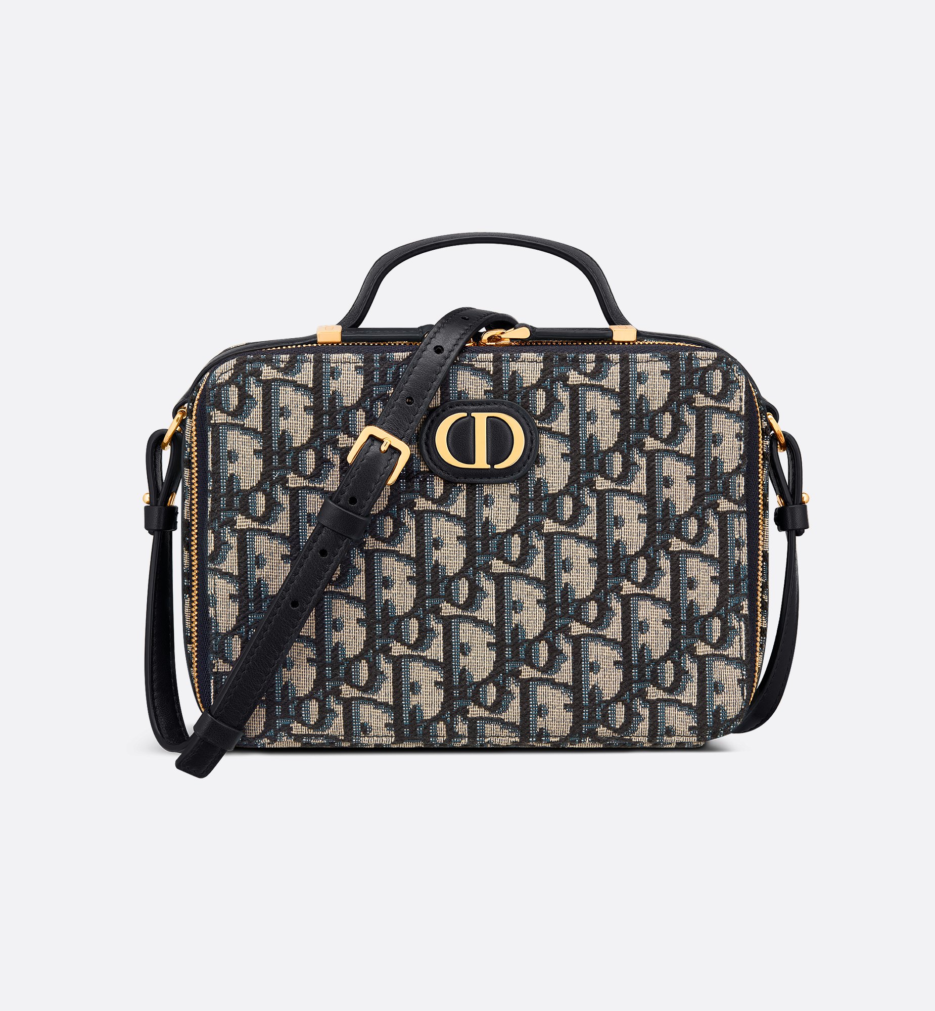 30 Montaigne Box Bag Blue Multicolor Dior Oblique Jacquard 30 Montaigne Box Bag Blue Multicolor Dior Oblique Jacquard