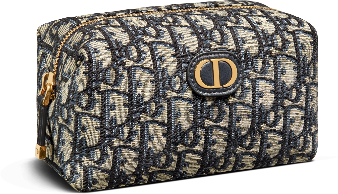 30 Montaigne Venus Pouch Blue Dior Oblique Jacquard DIOR