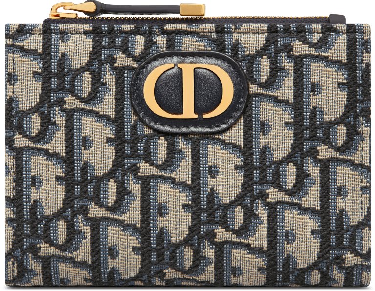 人気定番 Montaigne 30 | DIOR Dahlia ジャカード オブリーク ディオール ウォレット 小物