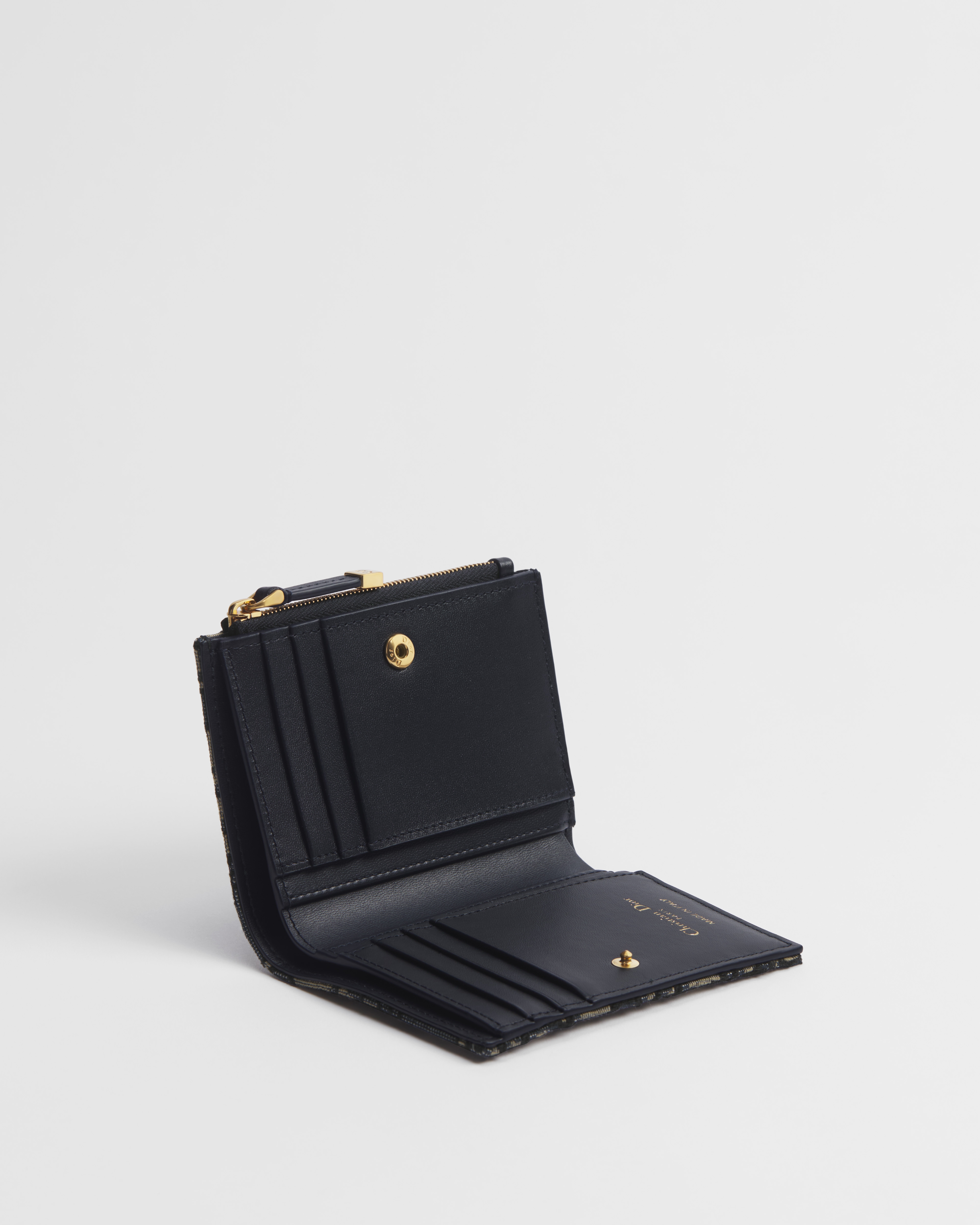 30 Montaigne Dahlia ウォレット ディオール オブリーク ジャカード E06