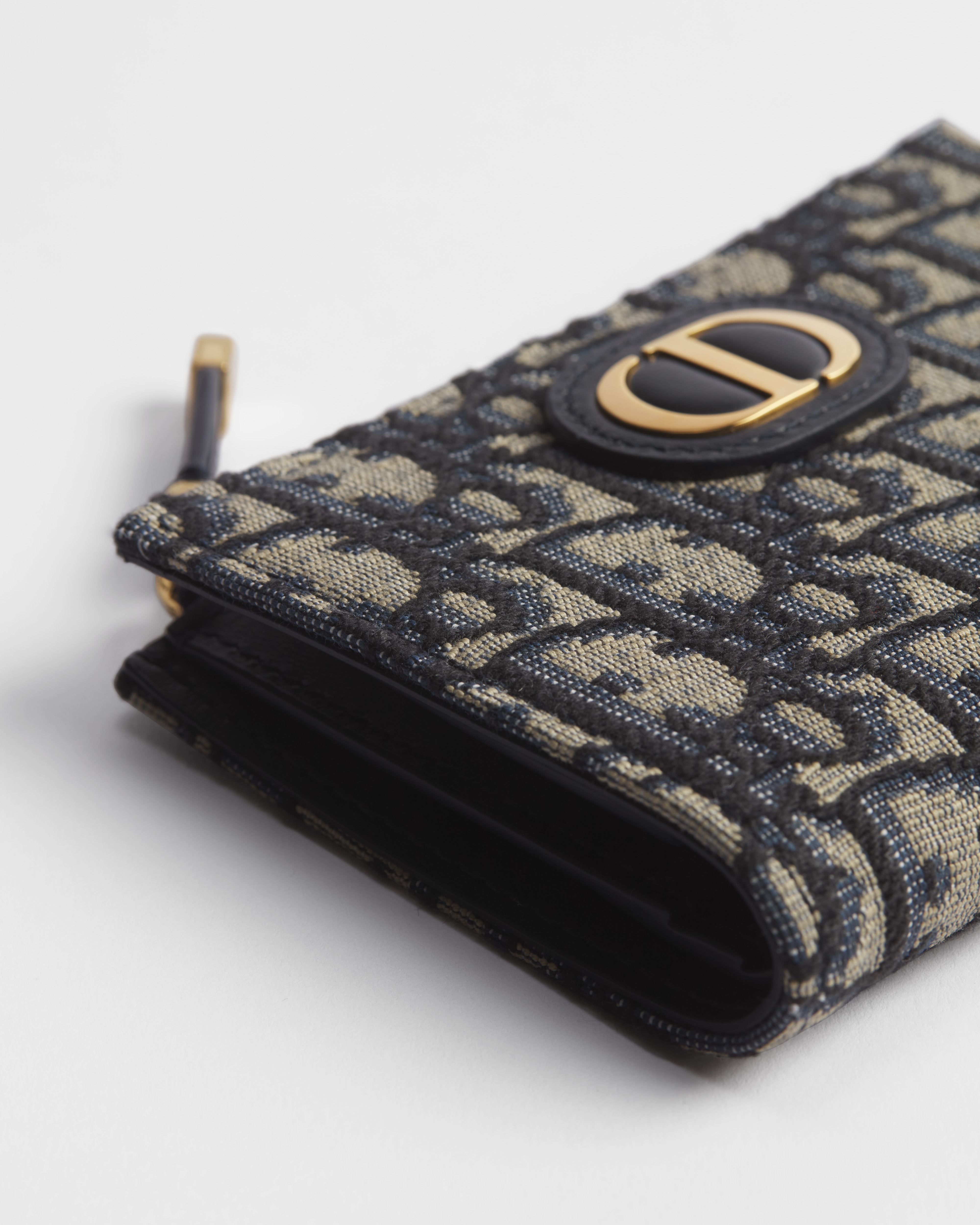 30 Montaigne Dahlia ウォレット ディオール オブリーク ジャカード E09