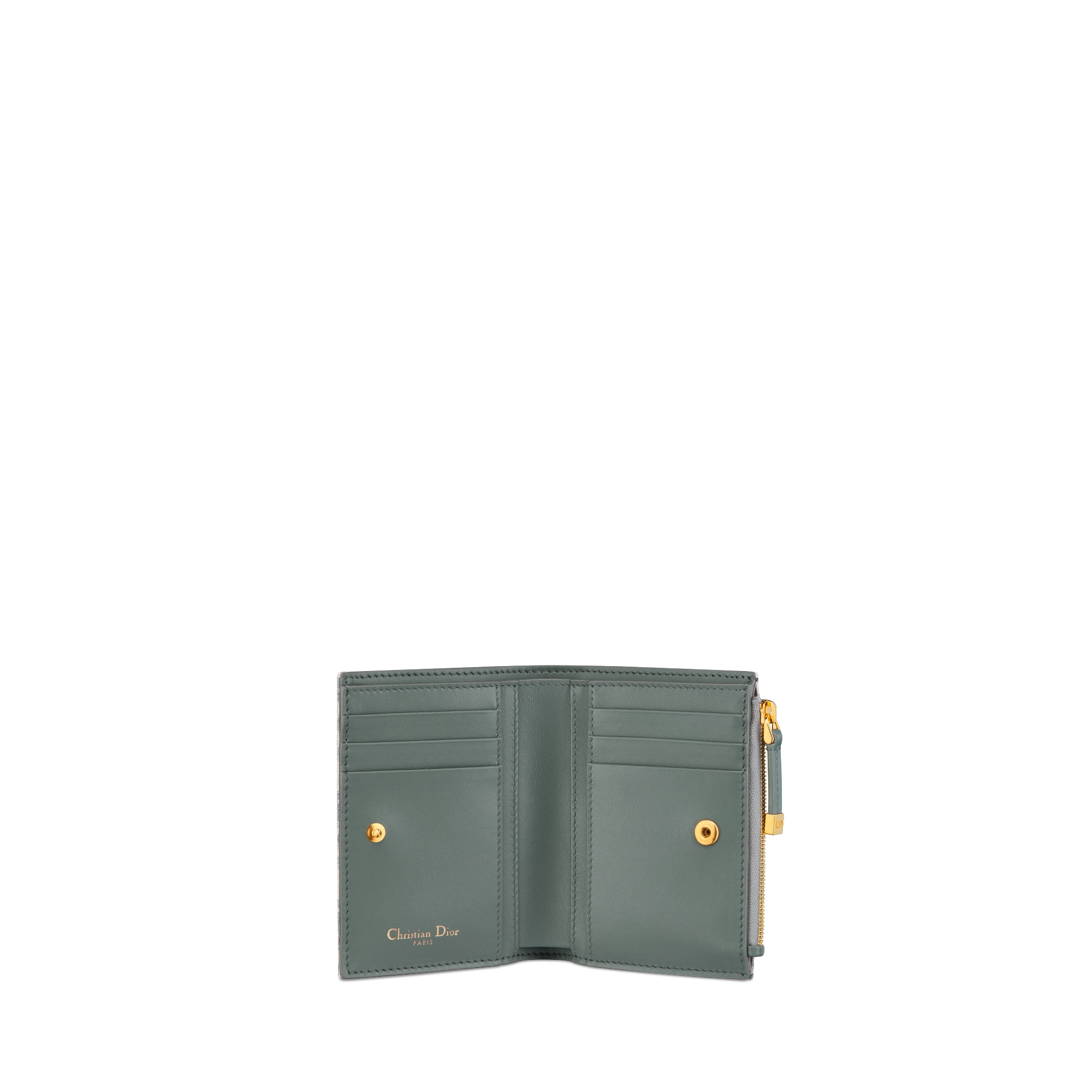 30 Montaigne Dahlia ウォレット 30 Montaigne Dahlia Wallet Gray Dior Oblique Jacquard | DIOR