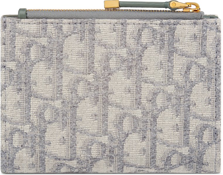 DIOR | 30 Montaigne Dahlia ウォレット デニム ディオール オブリーク ジャカード